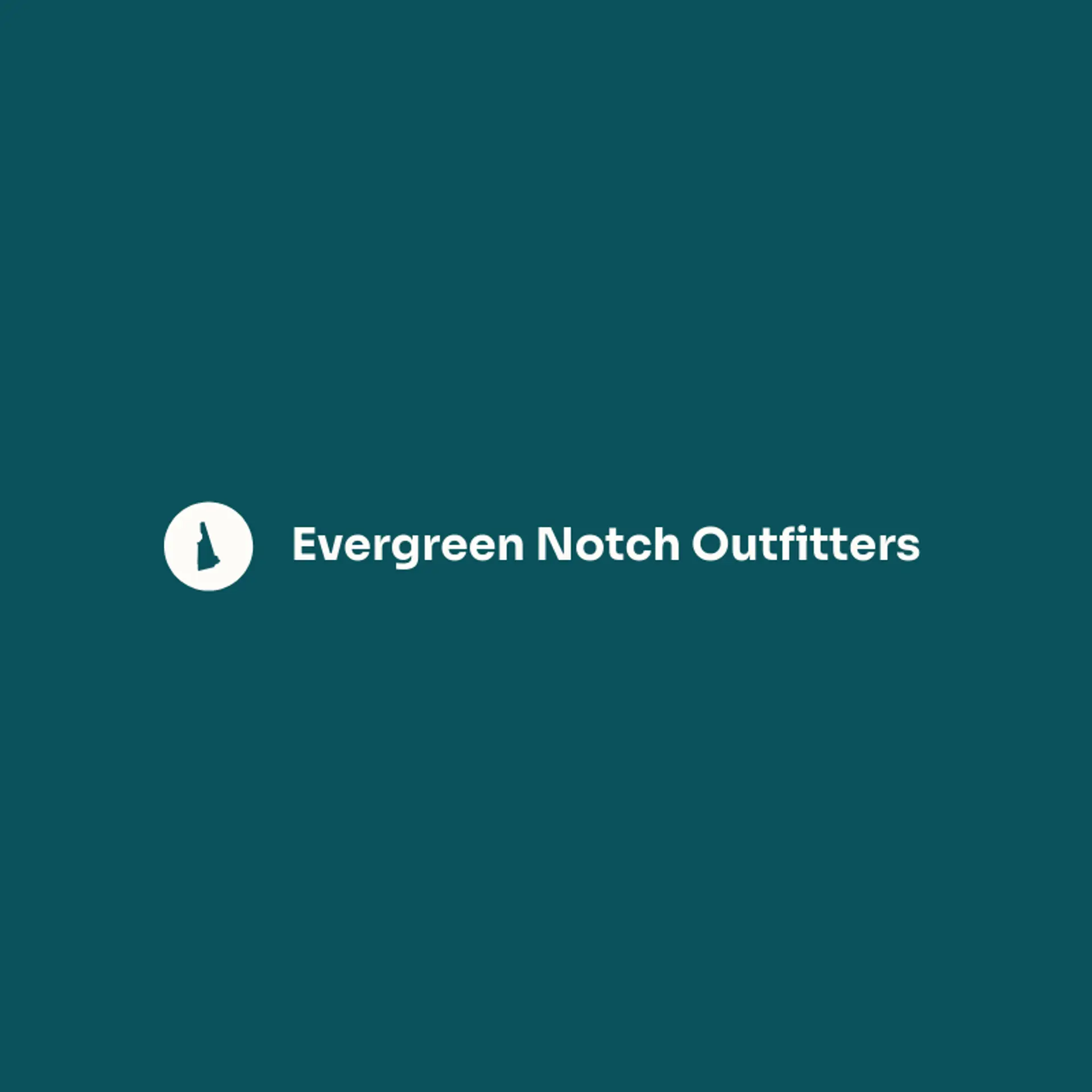 Evergreen Notch Outfitters logo for new hampshire