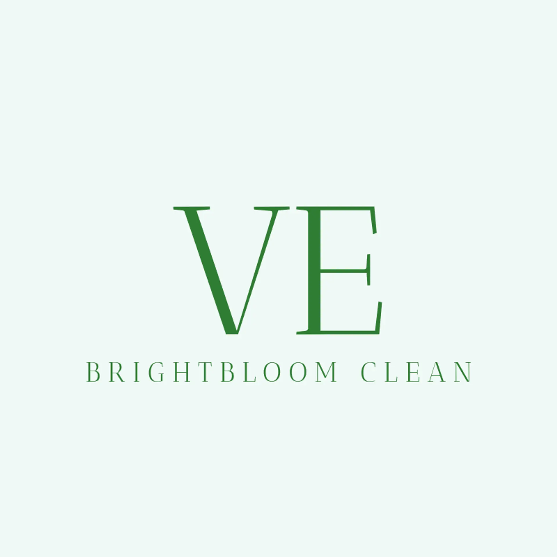 BrightBloom Clean logo for cleaning