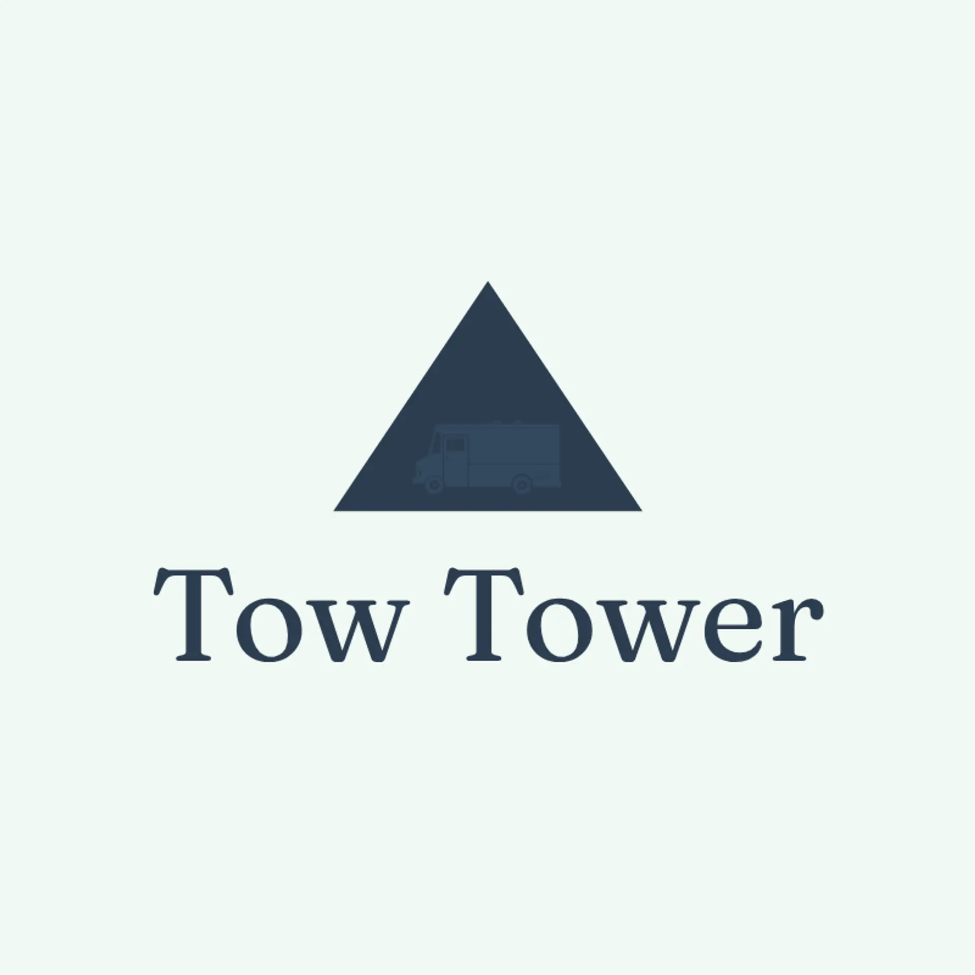 Tow Tower logo for automotive truck