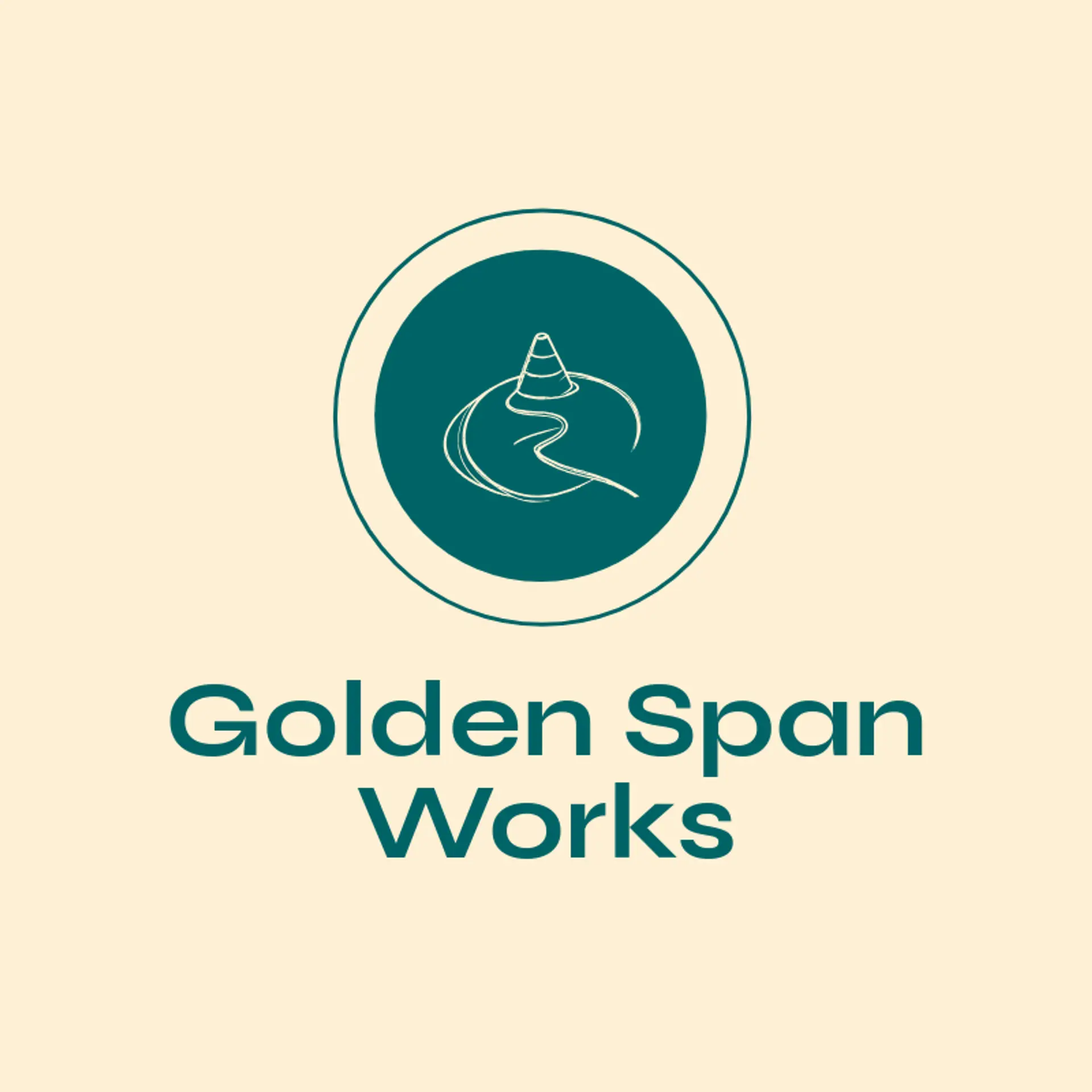 Golden Span Works logo for construction company