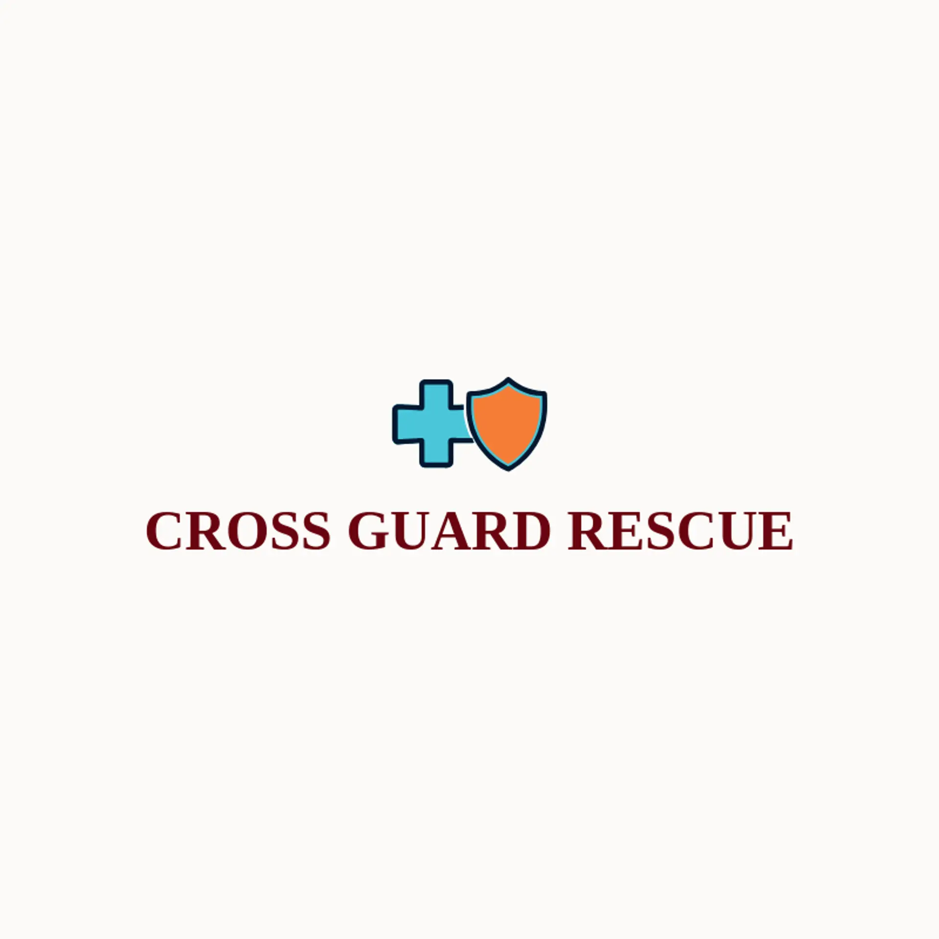 Cross Guard Rescue logo for paramedic
