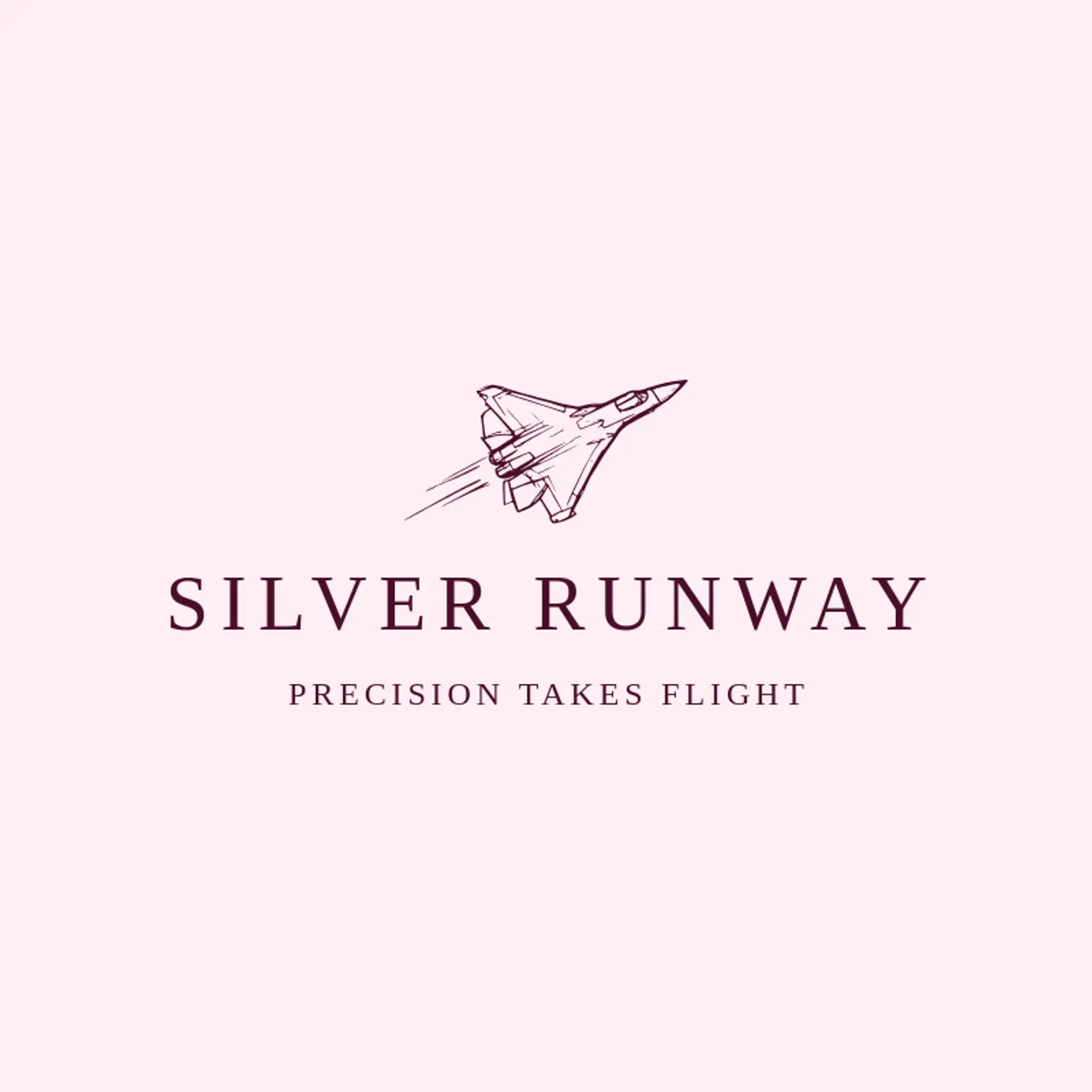 Silver Runway logo for airforce