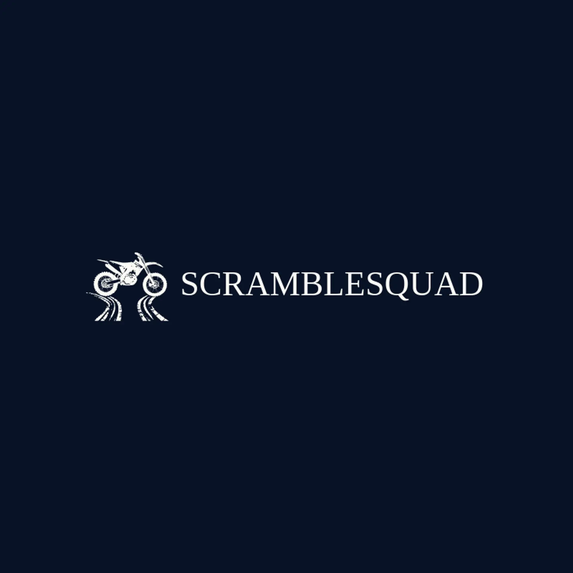 Scramble Squad logo for motocross