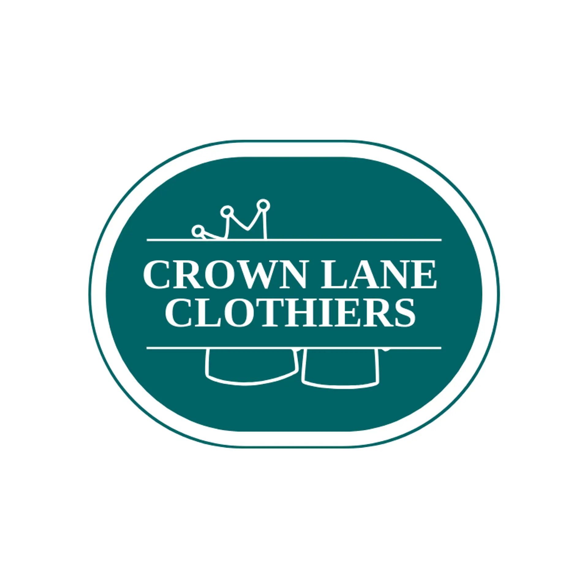 Crown Lane Clothiers logo for polo shirt