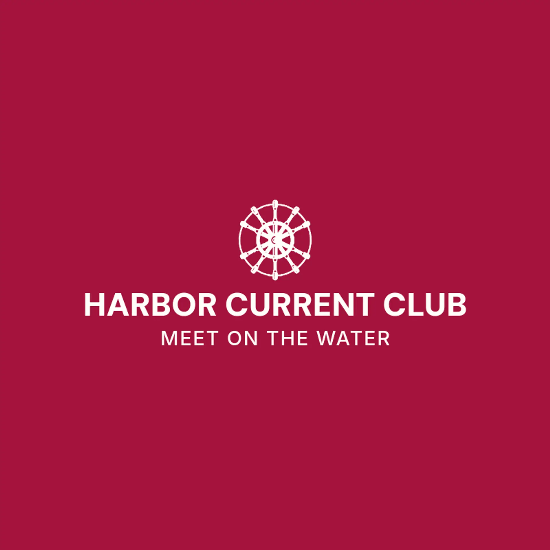 Harbor Current Club logo for helm