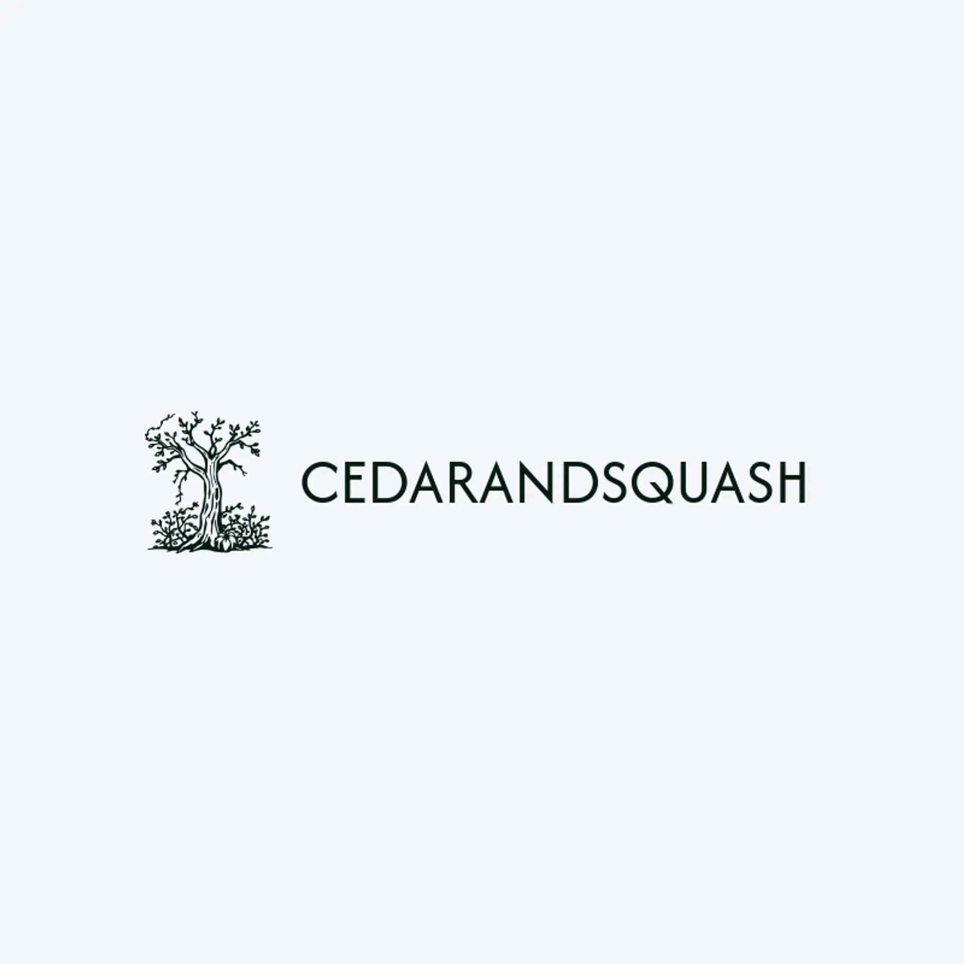 Cedar and Squash logo for pumpkin