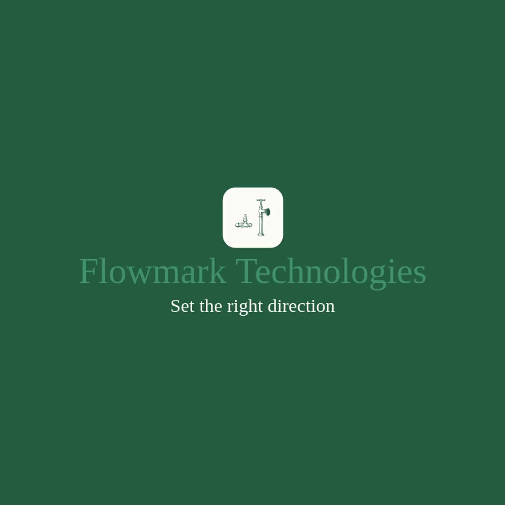 Flowmark Technologies logo for valve