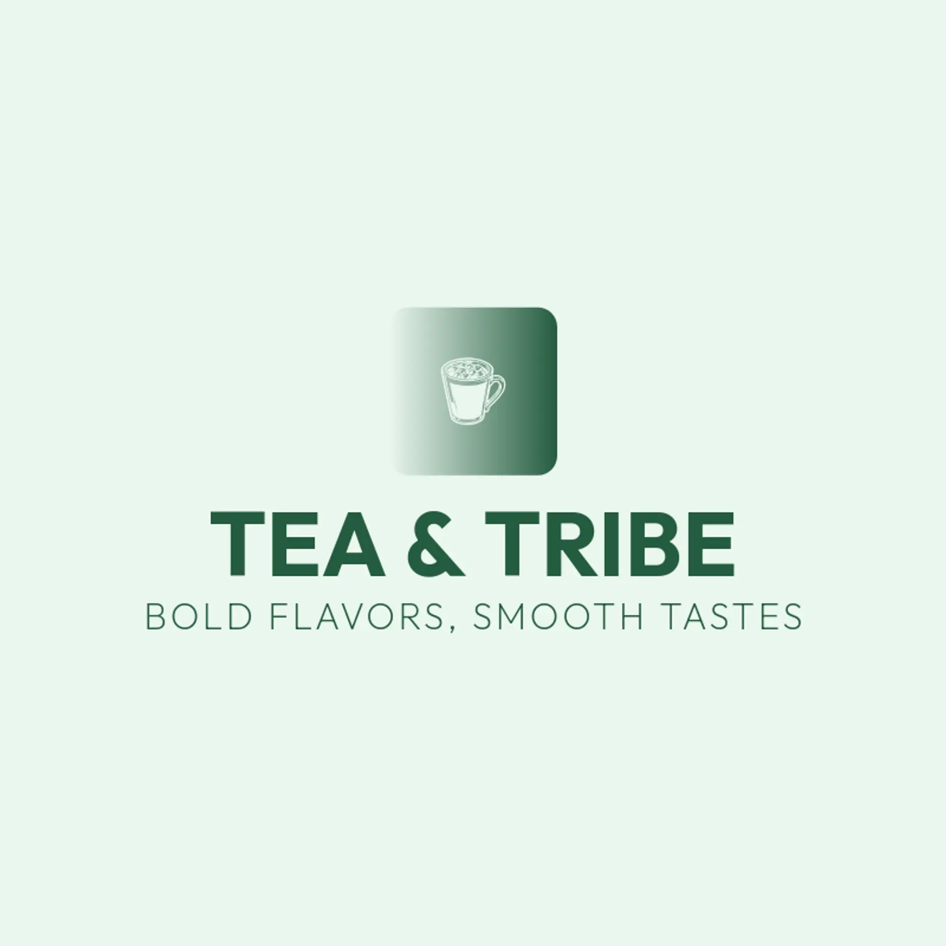 Tea & Tribe logo for milk tea