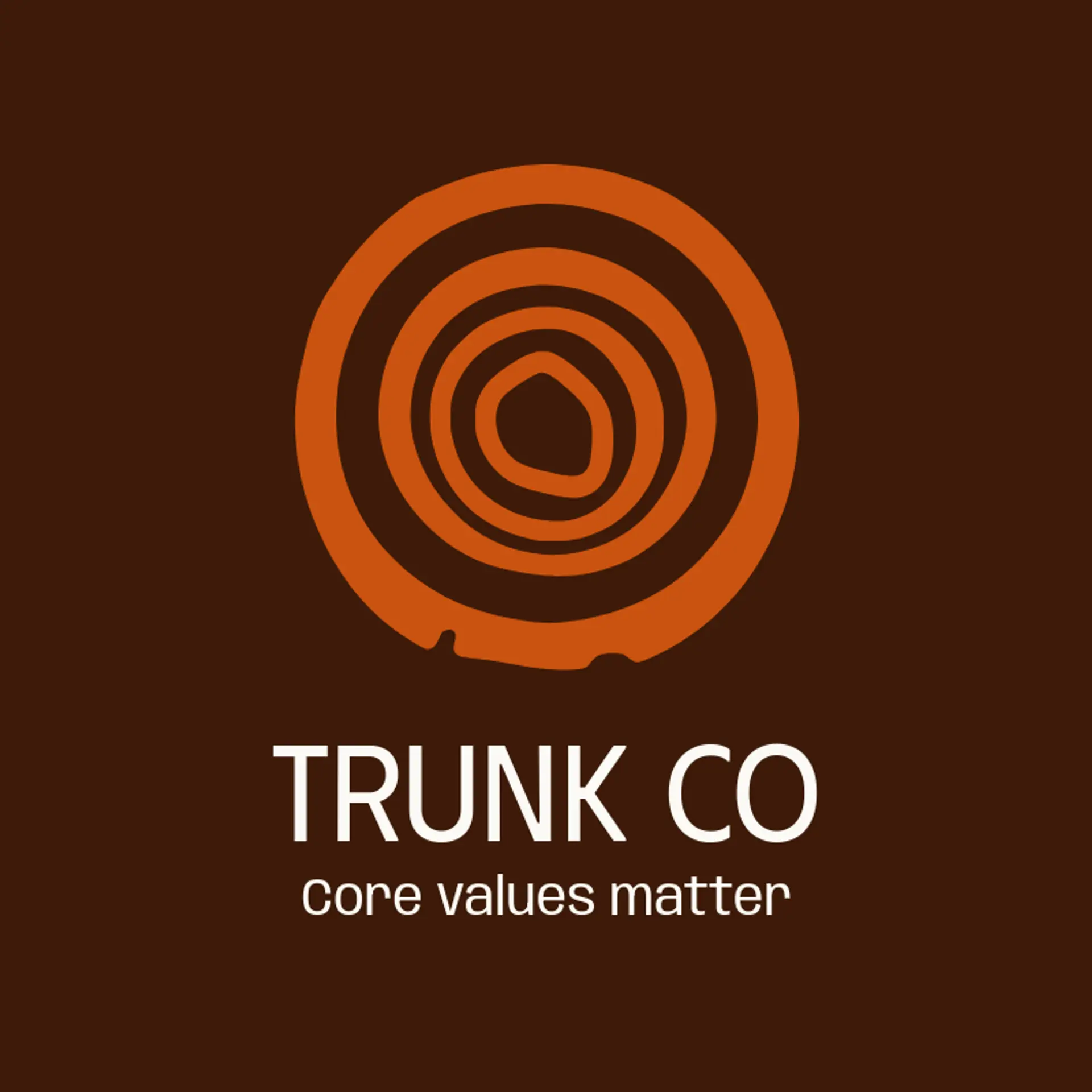 Trunk Co logo for tree