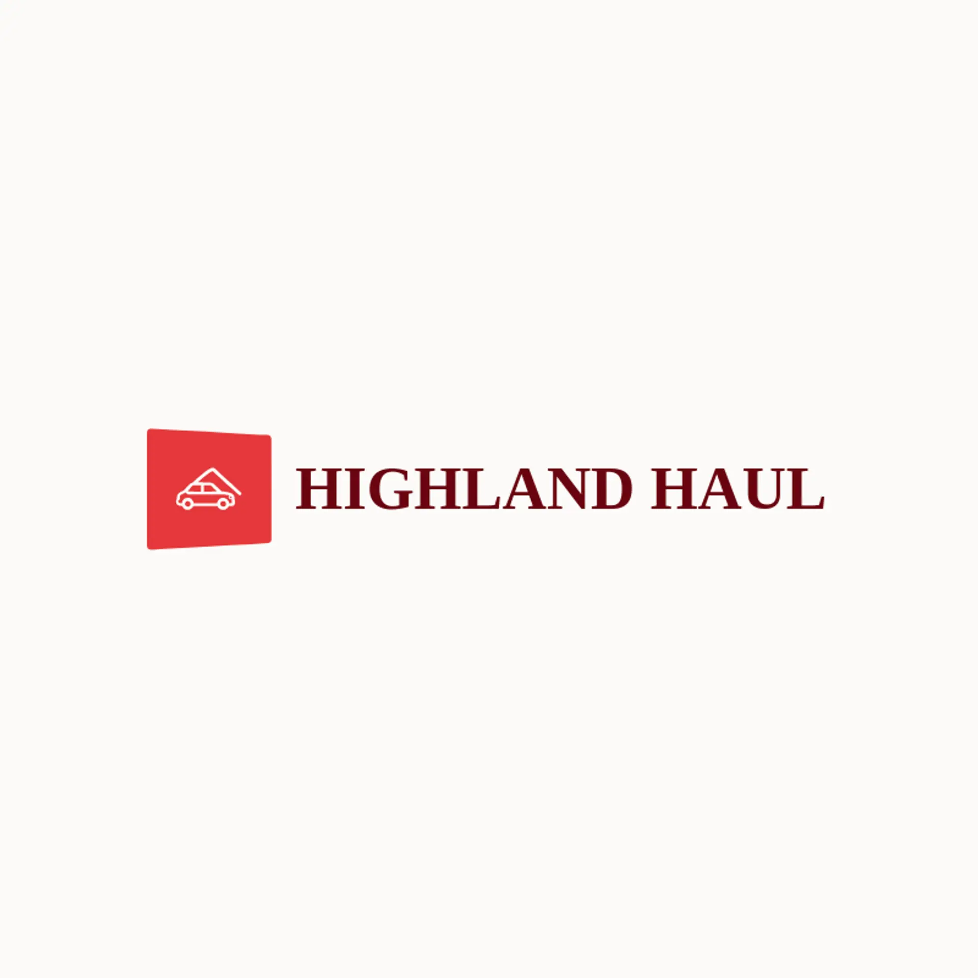 Highland Haul logo for transportation
