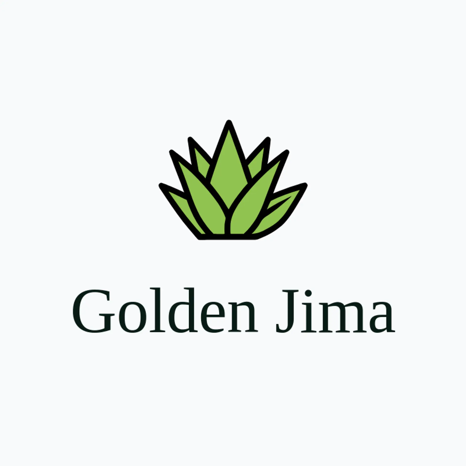Golden Jima logo for tequila