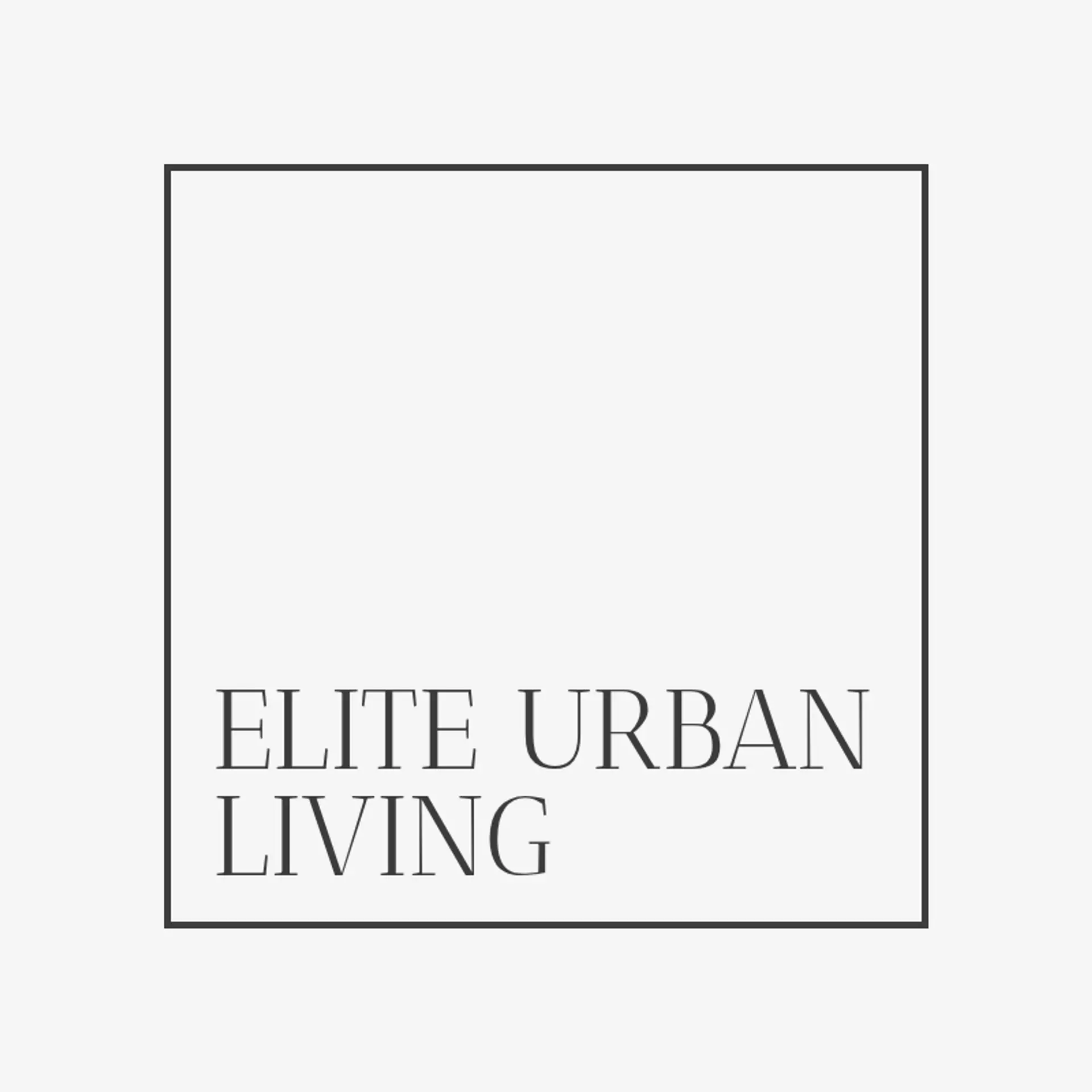 Elite Urban Living logo for classy real estate