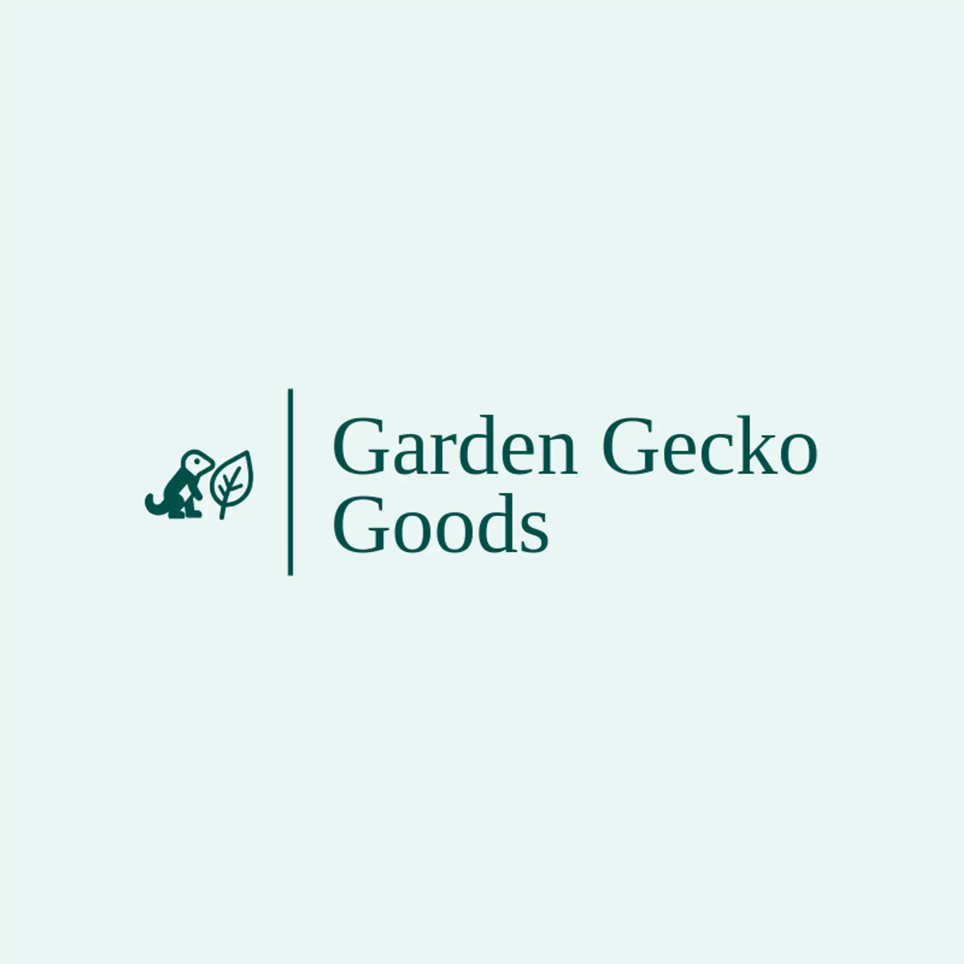 Garden Gecko Goods logo for lizard