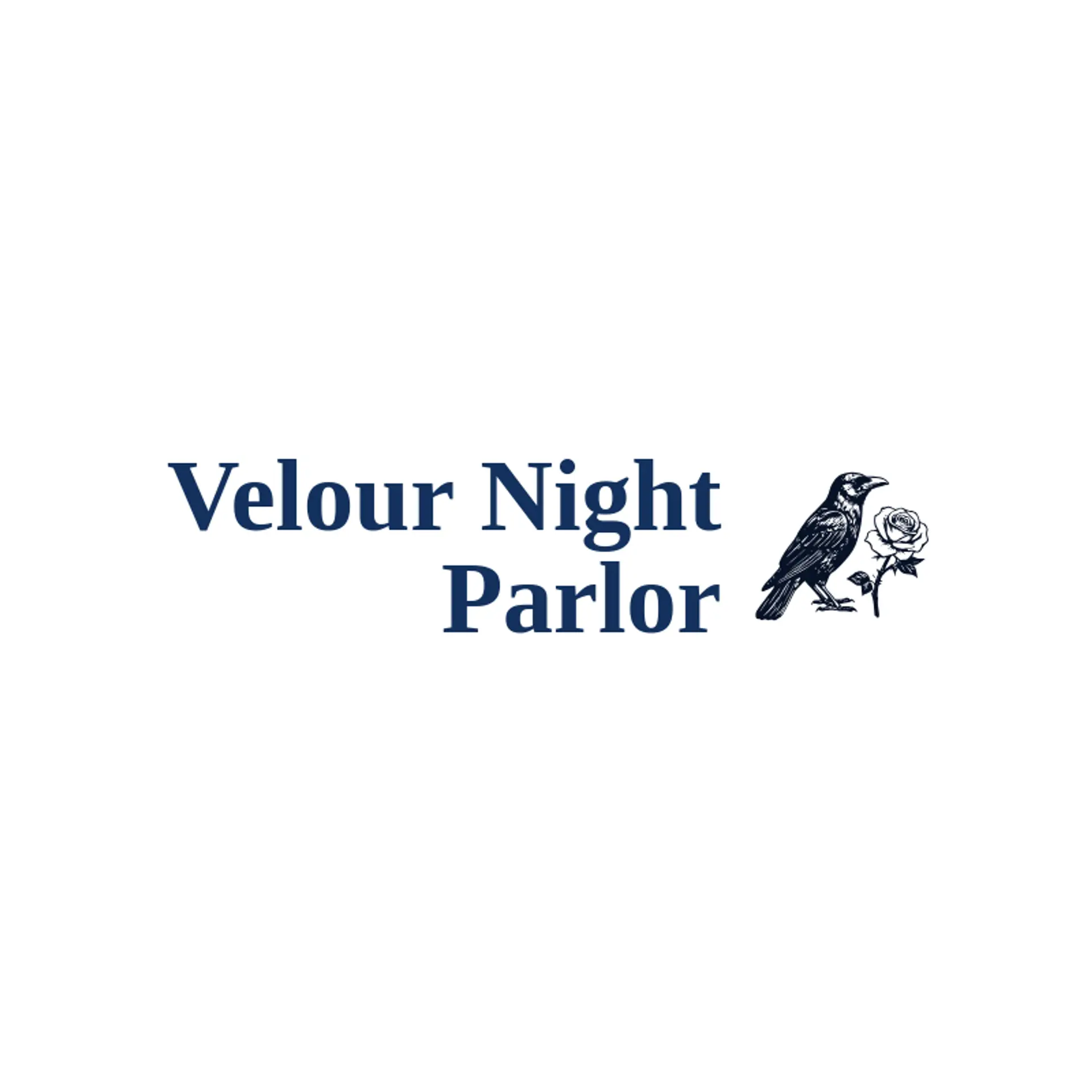Velour Night Parlor logo for gothic