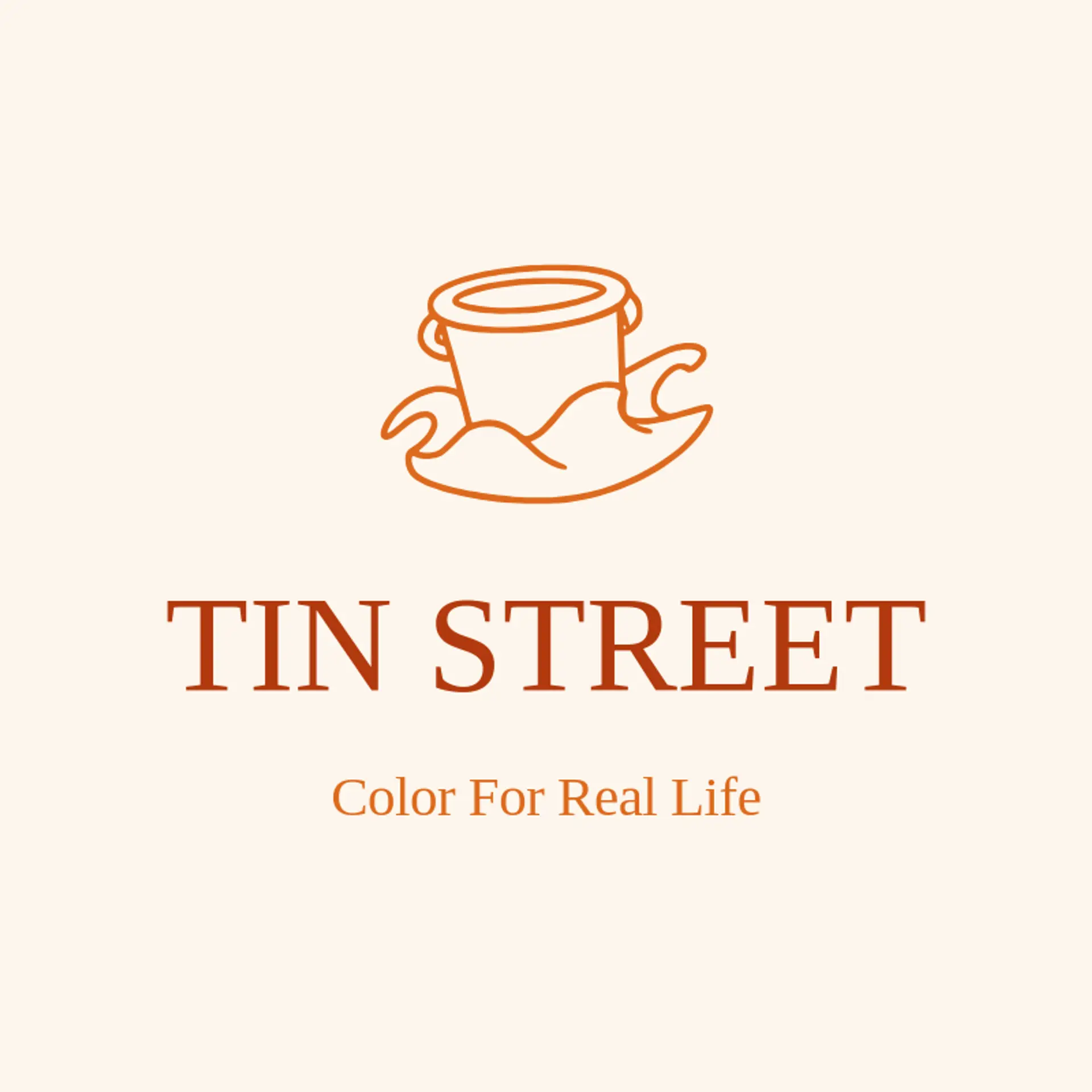 Tin Street logo for paint