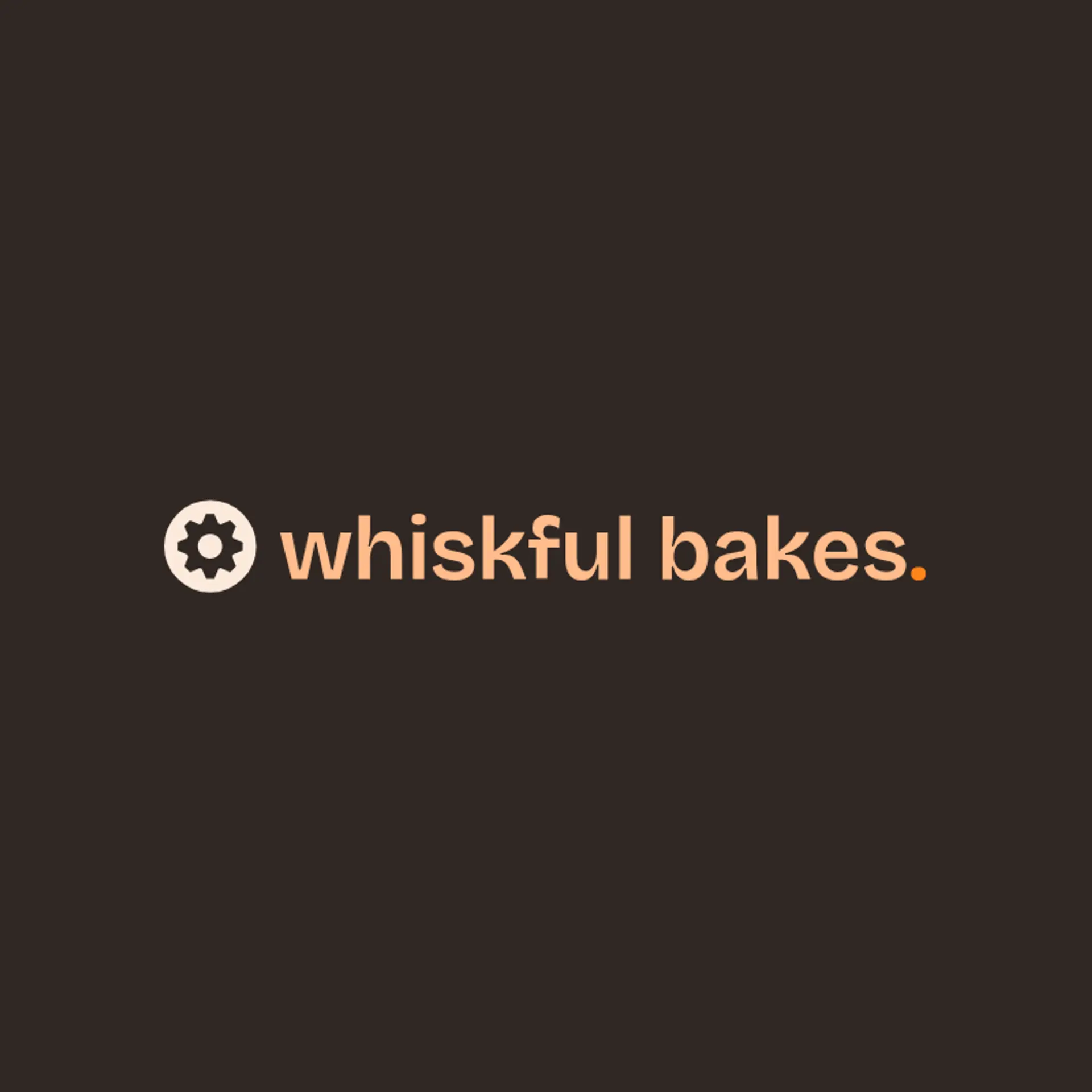 Whiskful Bakes logo for home bakery