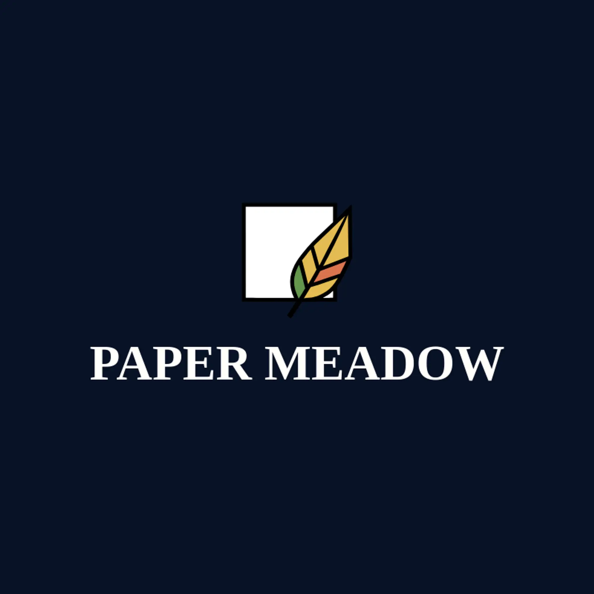 Paper Meadow logo for paper