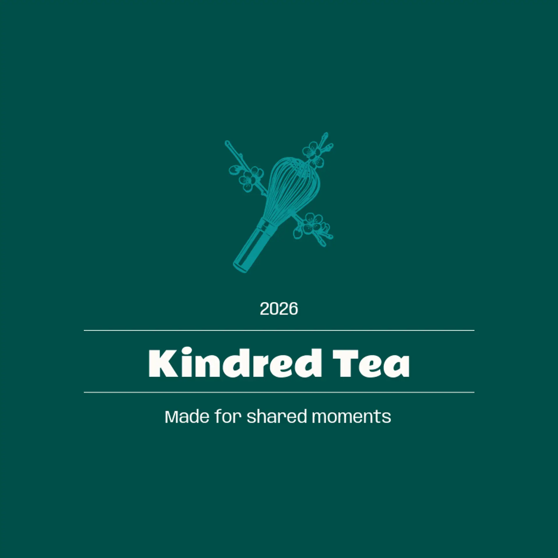 Kindred Tea logo for tea
