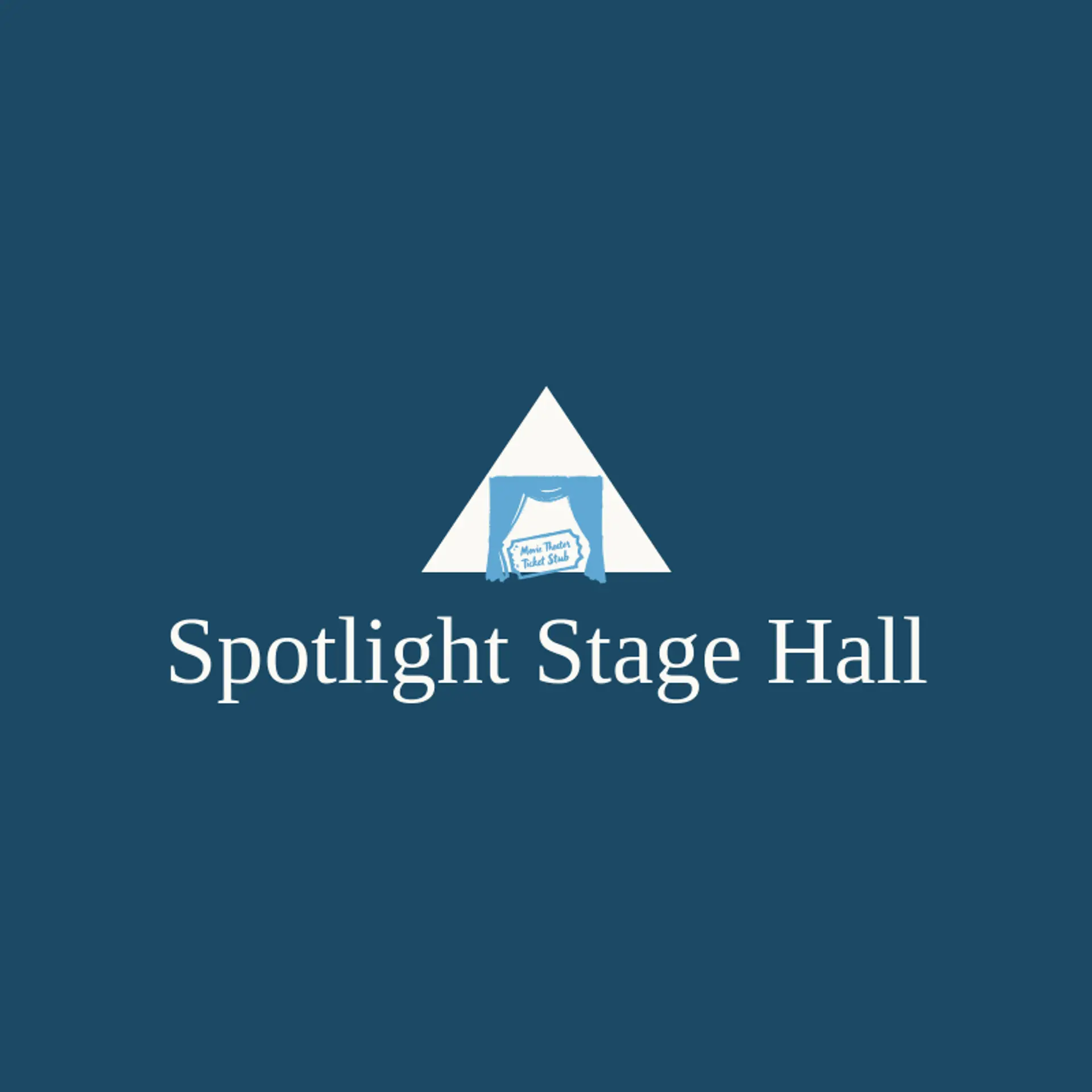 Spotlight Stage Hall logo for movie theater