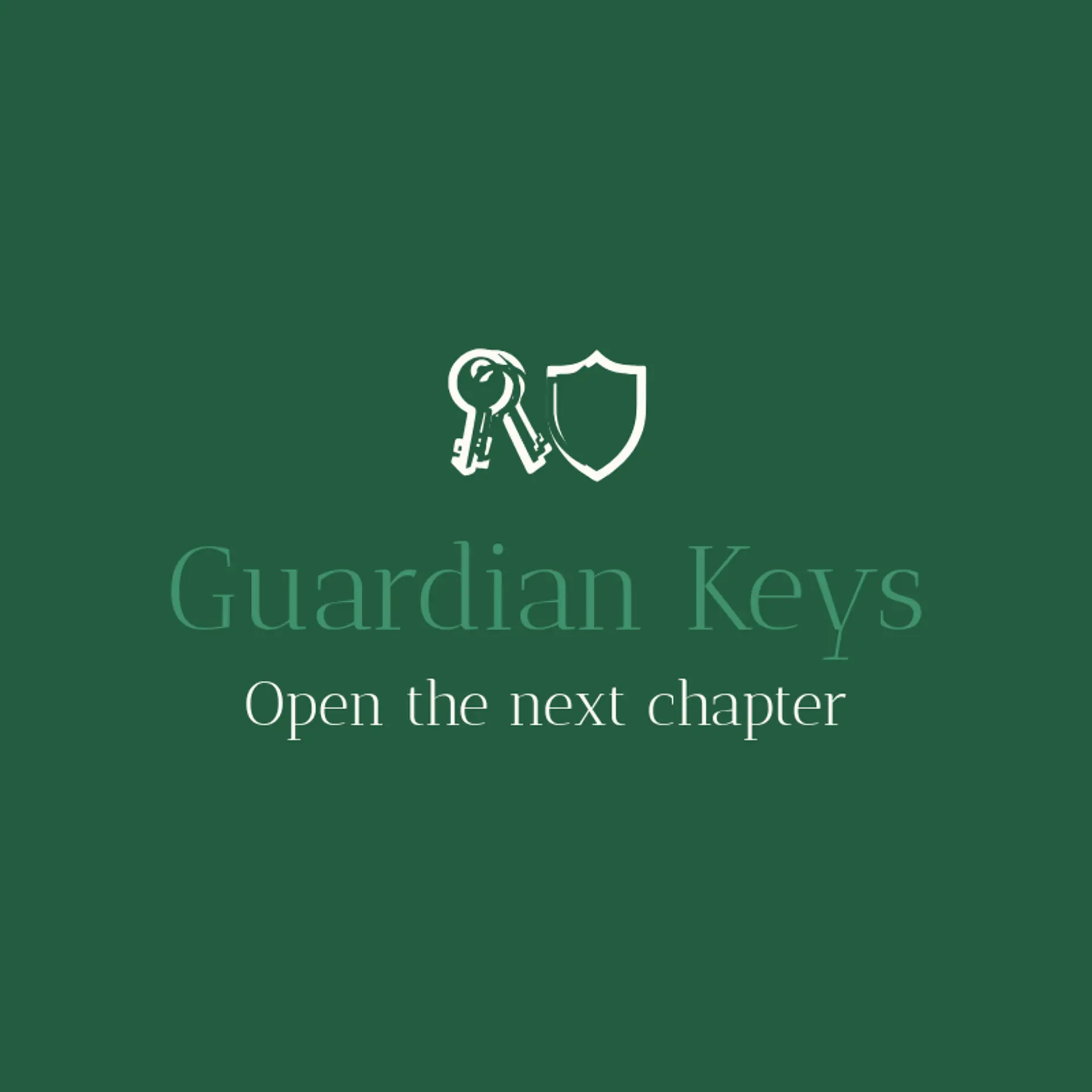 Guardian Keys logo for family crest