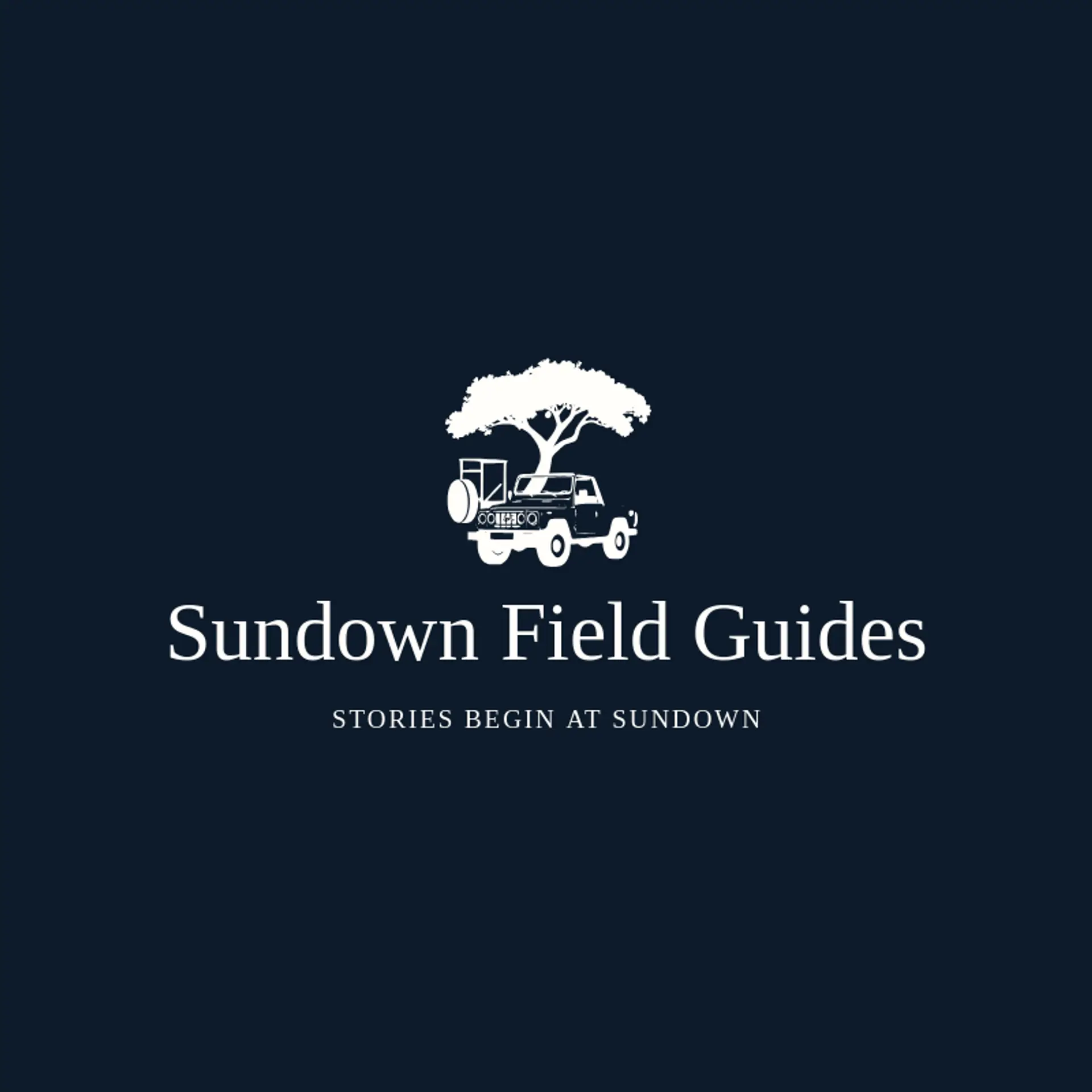 Sundown Field Guides logo for safari