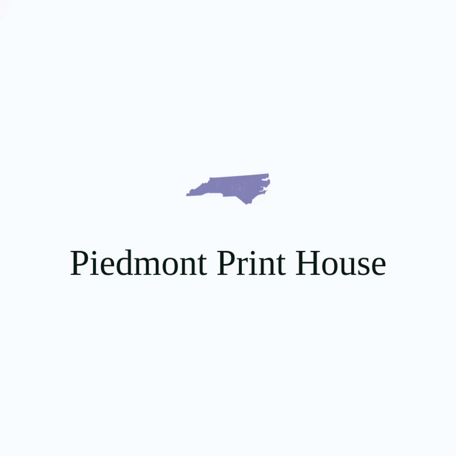 Piedmont Print House logo for north carolina