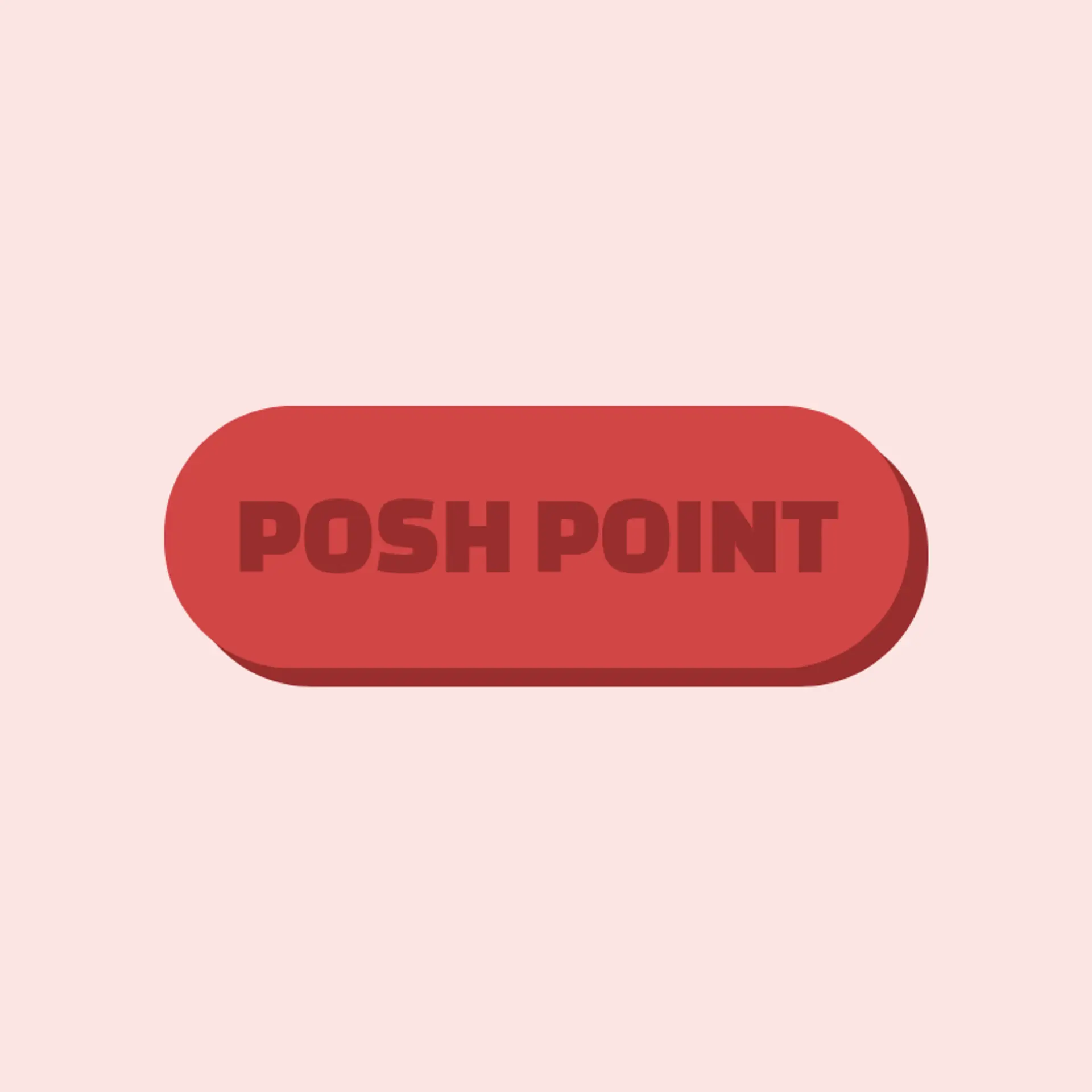 Posh Point logo for fashion store