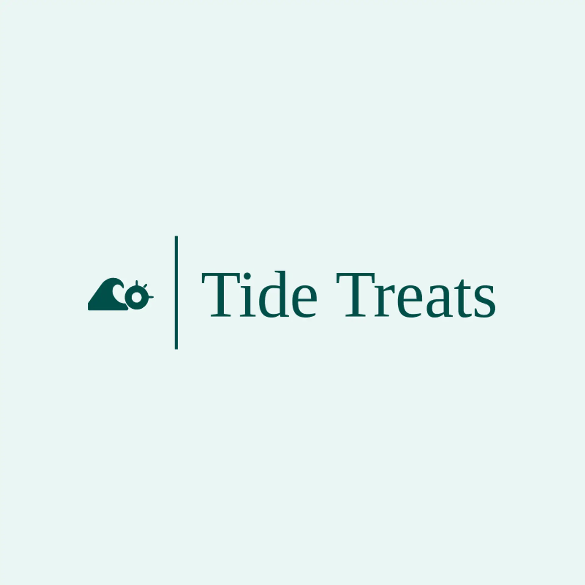 Tide Treats logo for donut