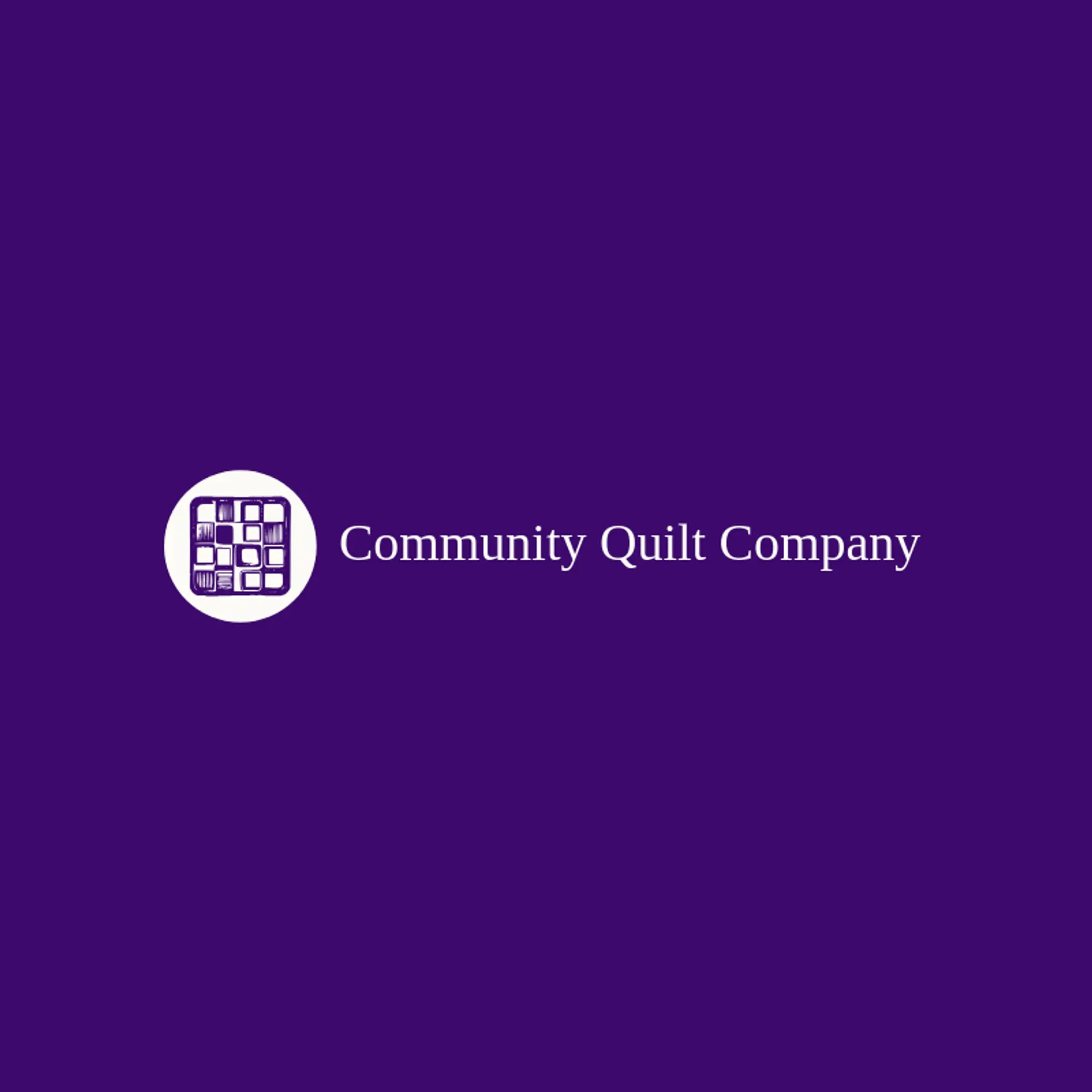 Community Quilt Company logo for diversity