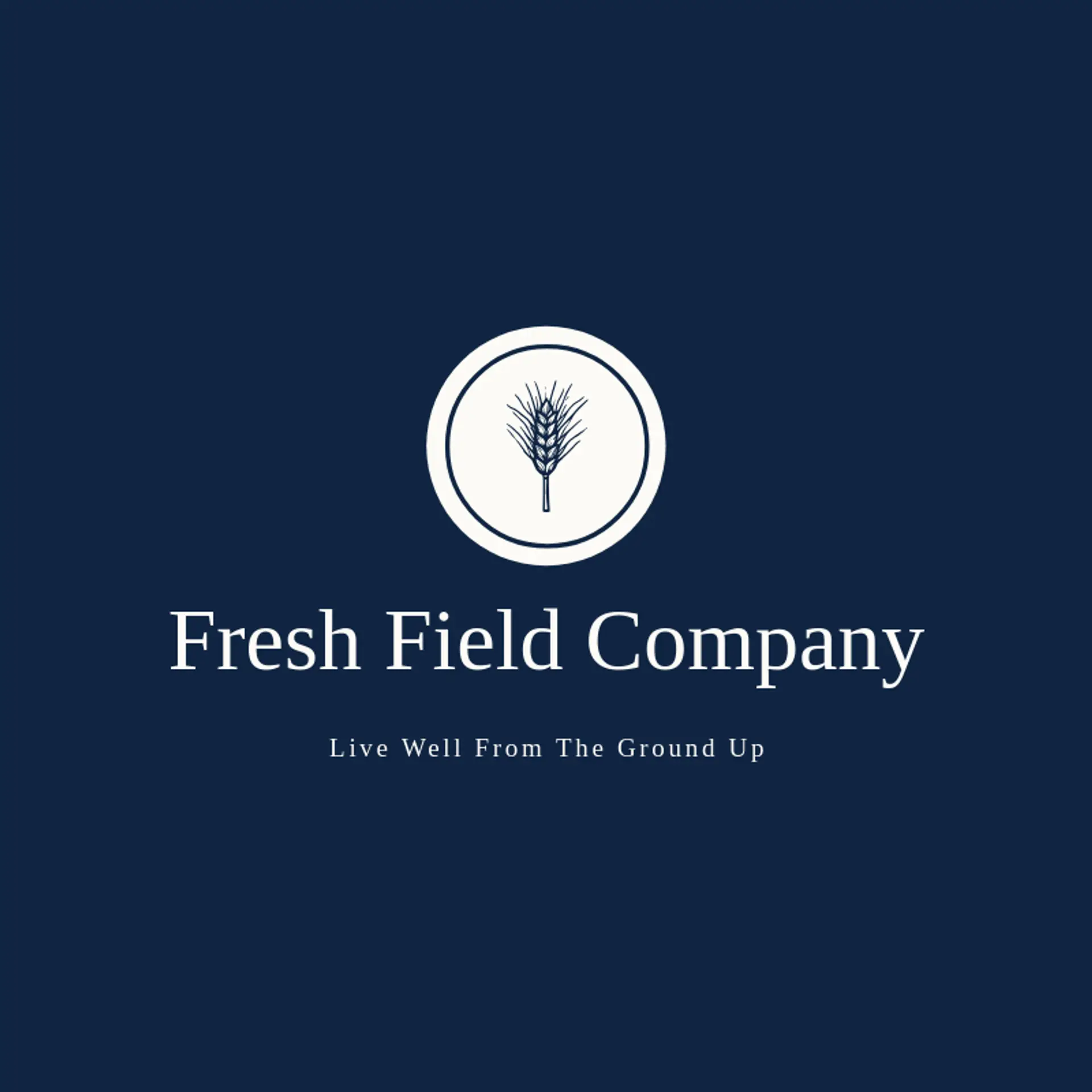 Fresh Field Company logo for natural