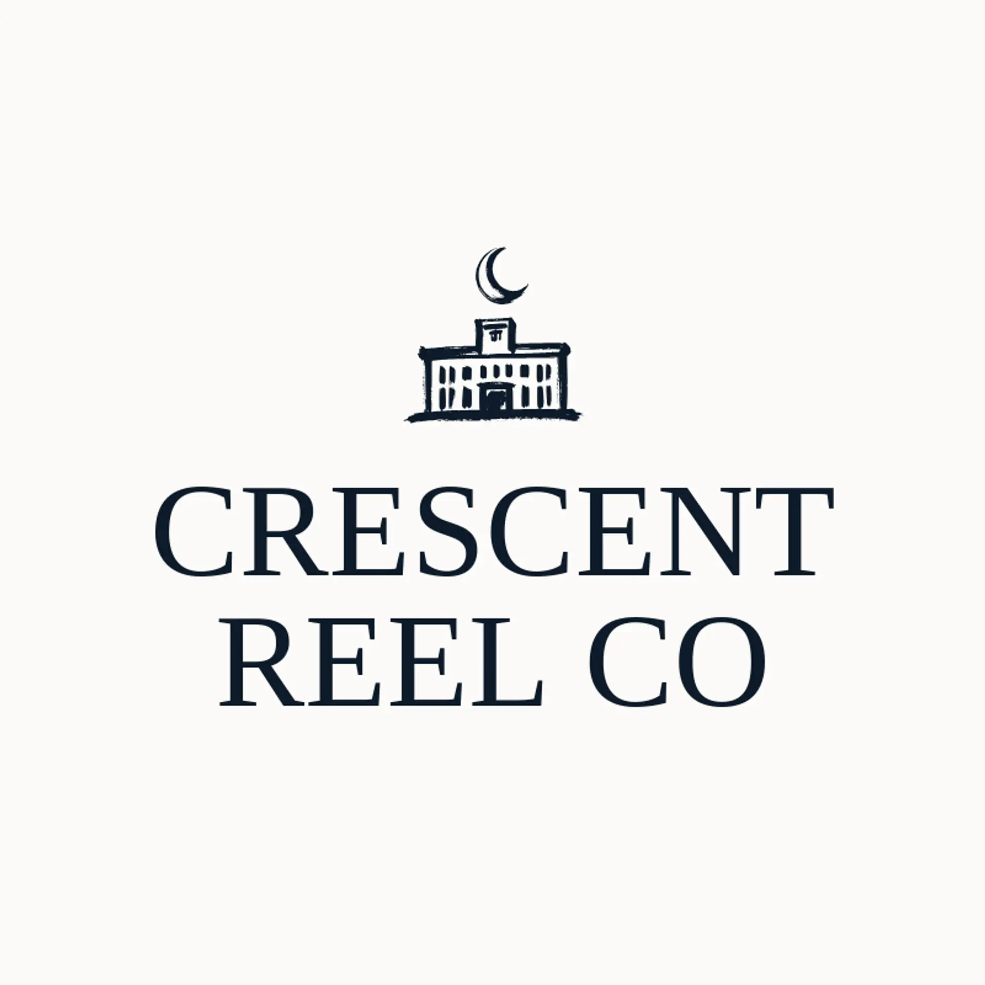 Crescent Reel Co logo for movie studio