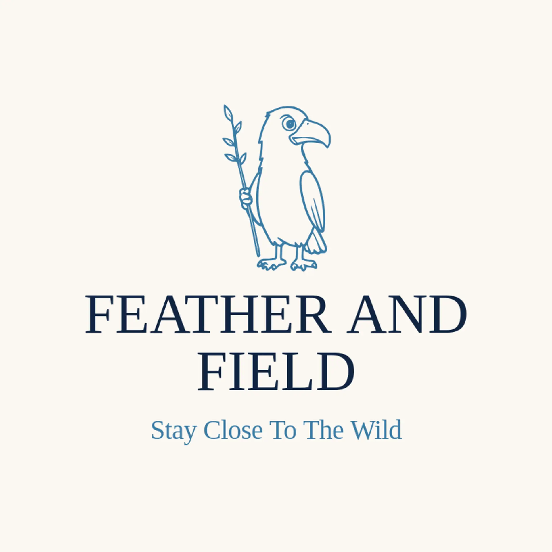 Feather and Field logo for american eagle