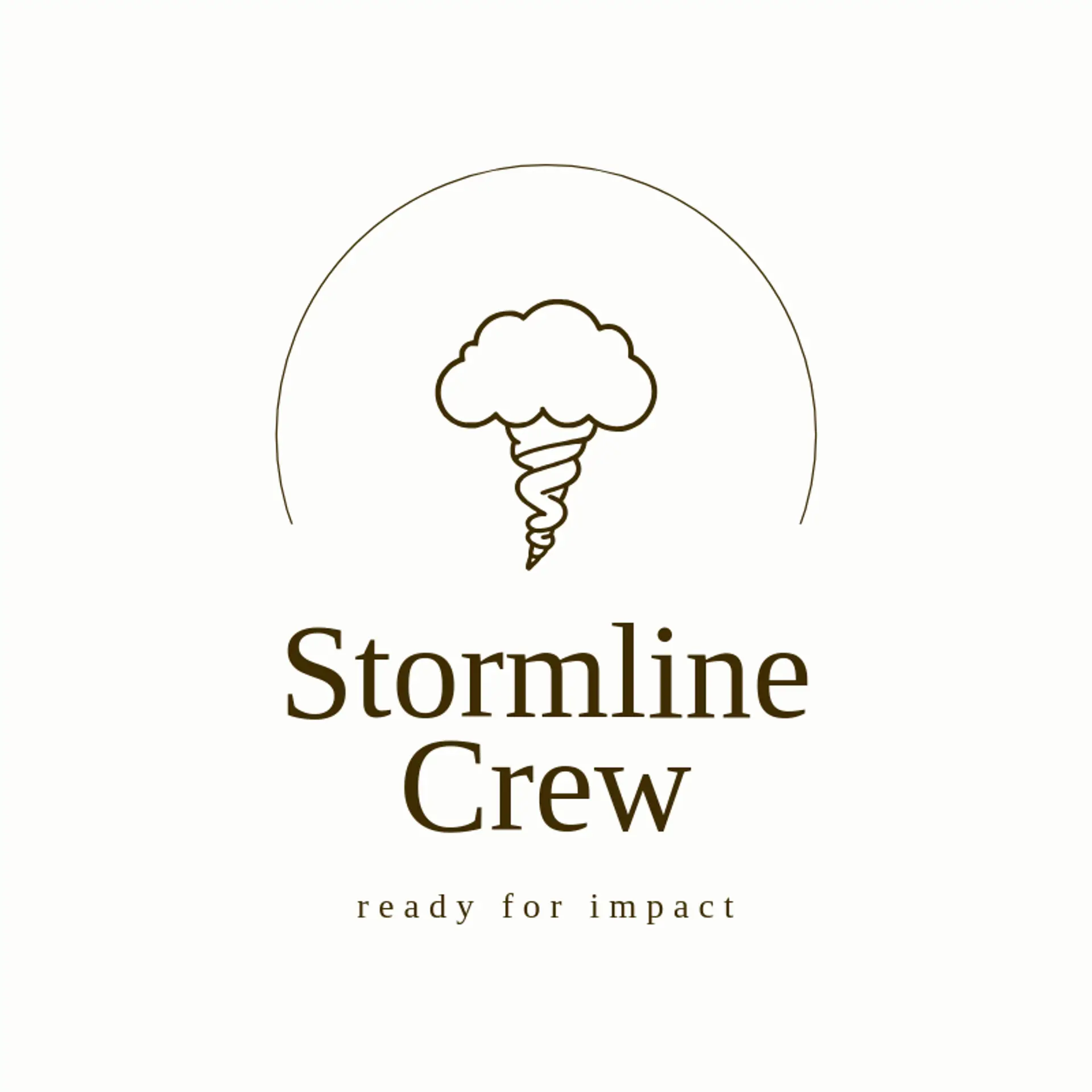 Stormline Crew logo for tornado