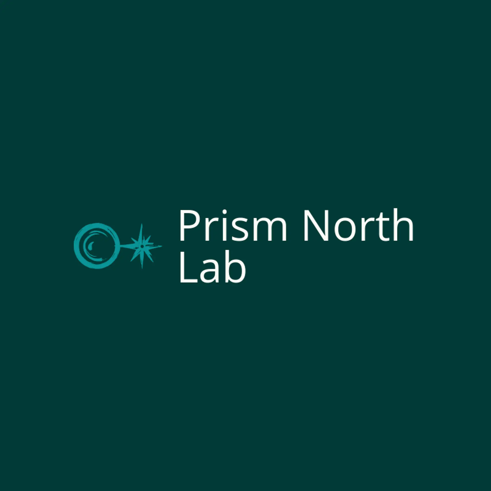 Prism North Lab logo for lens