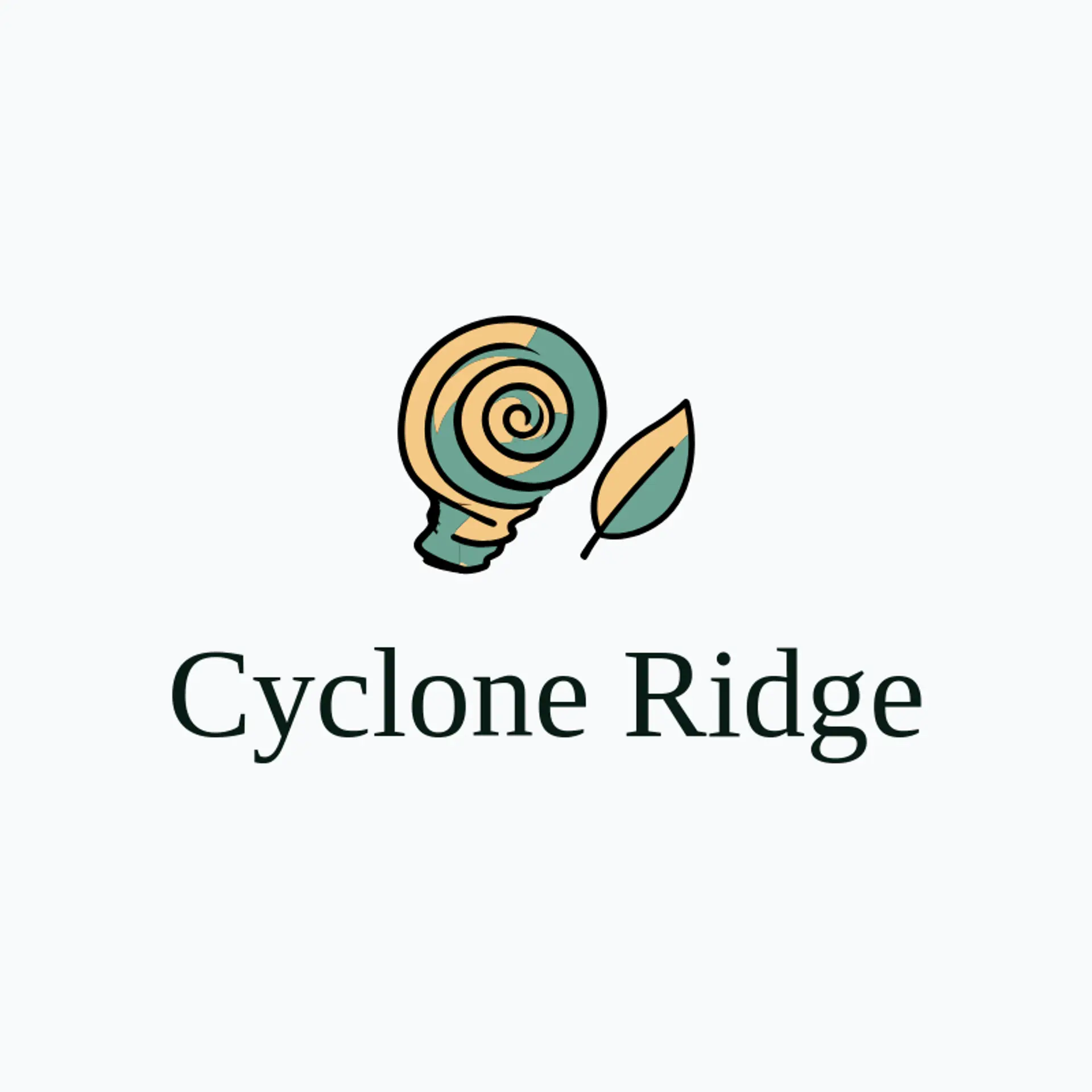 Cyclone Ridge logo for tornado