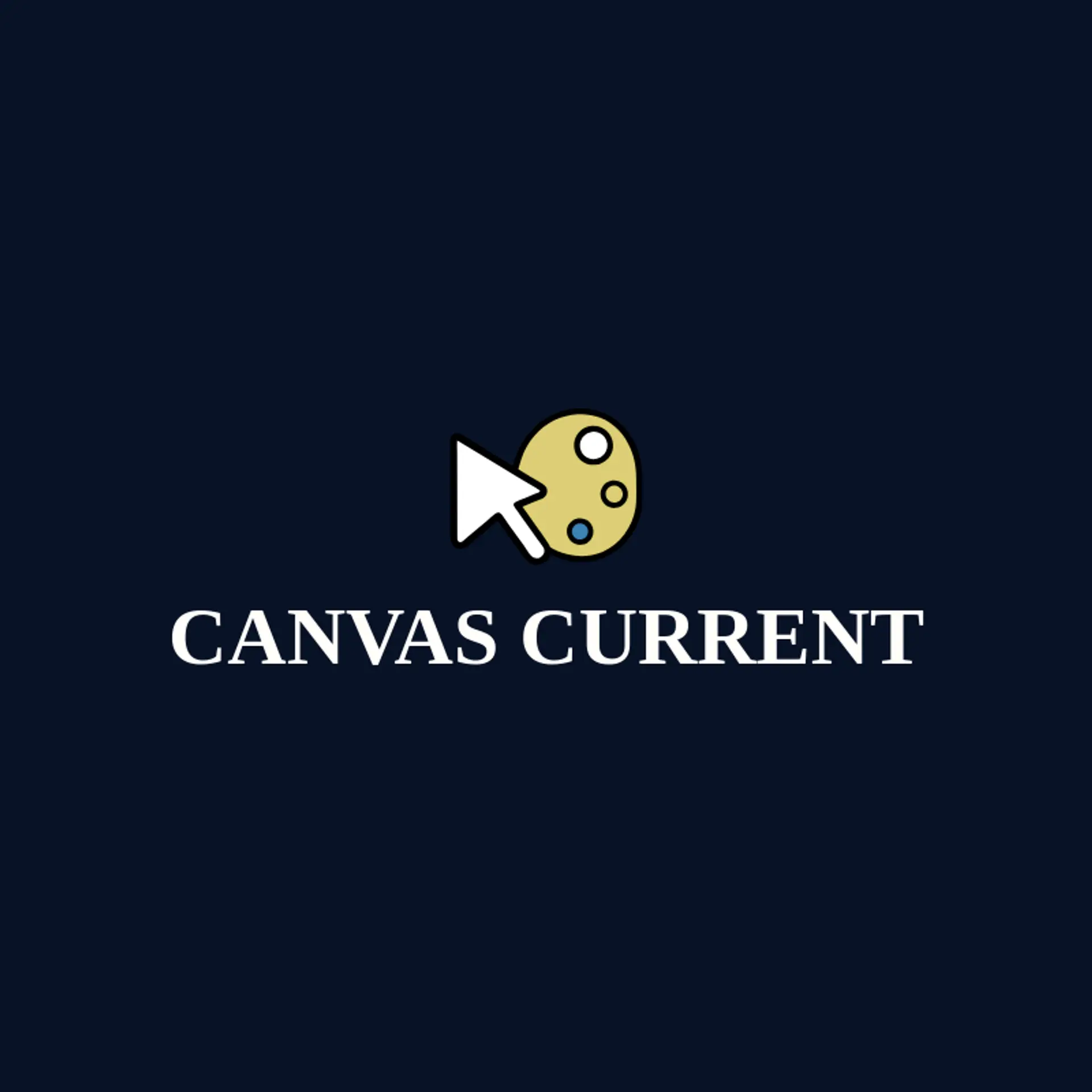 Canvas Current logo for graphic designer