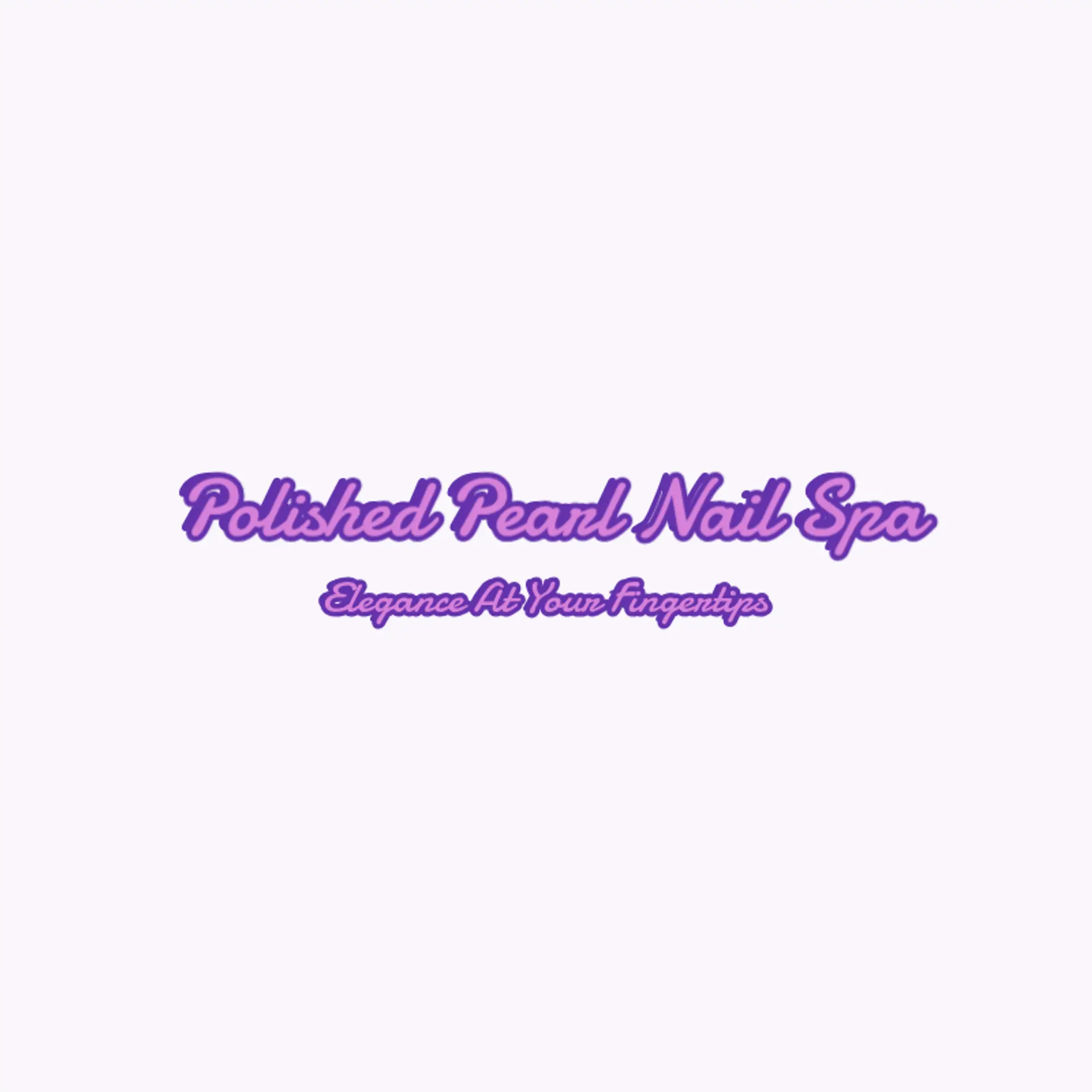 Polished Pearl Nail Spa logo for nail salon