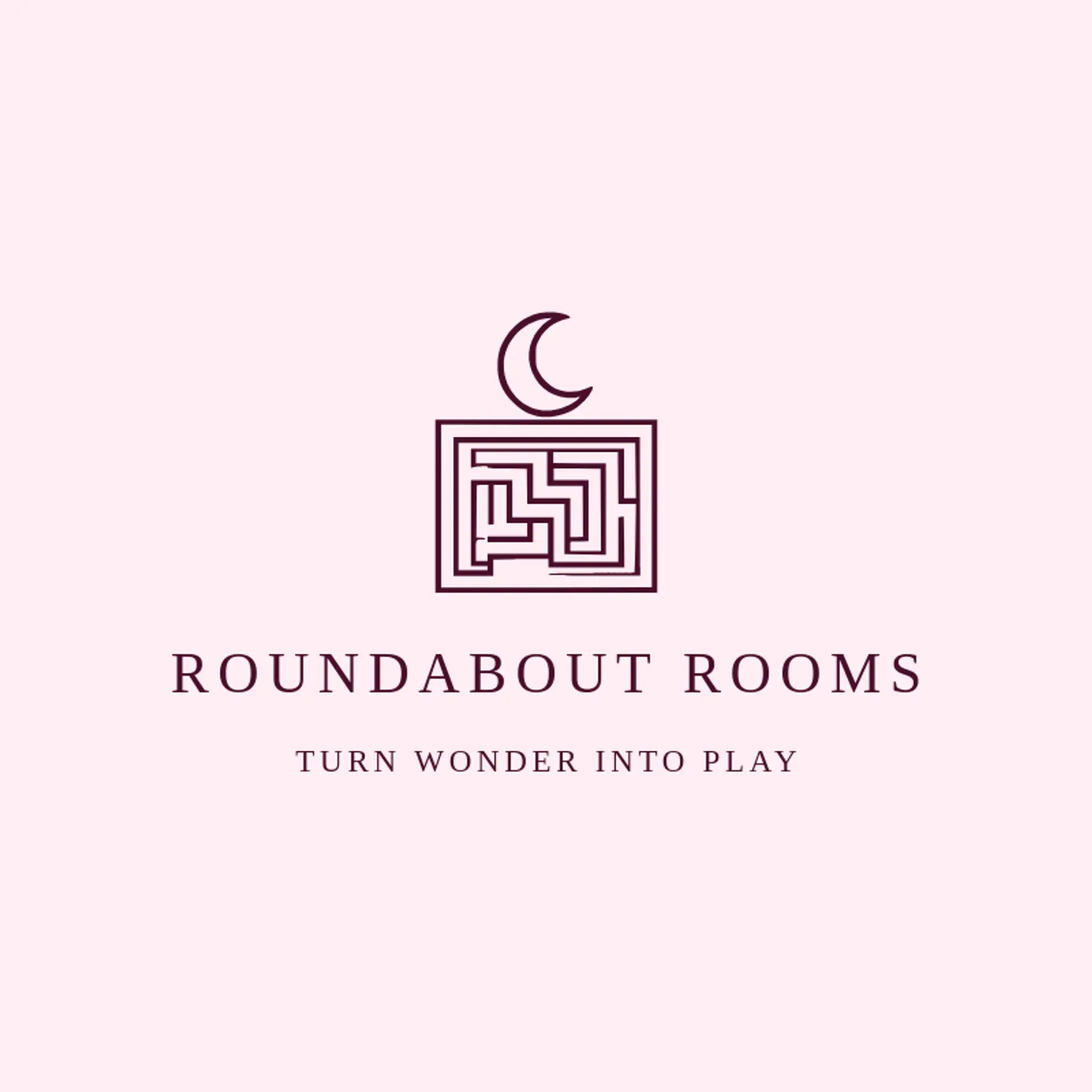 Roundabout Rooms logo for maze