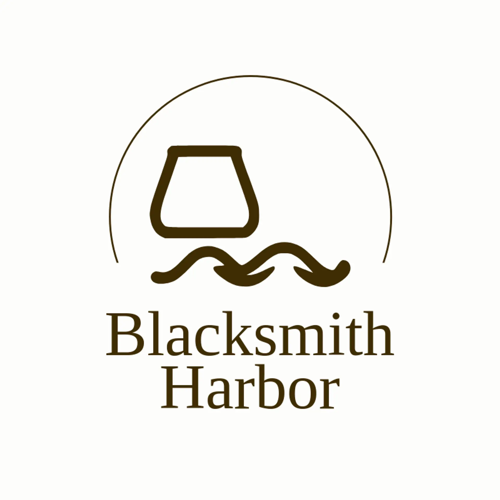 Blacksmith Harbor logo for iron