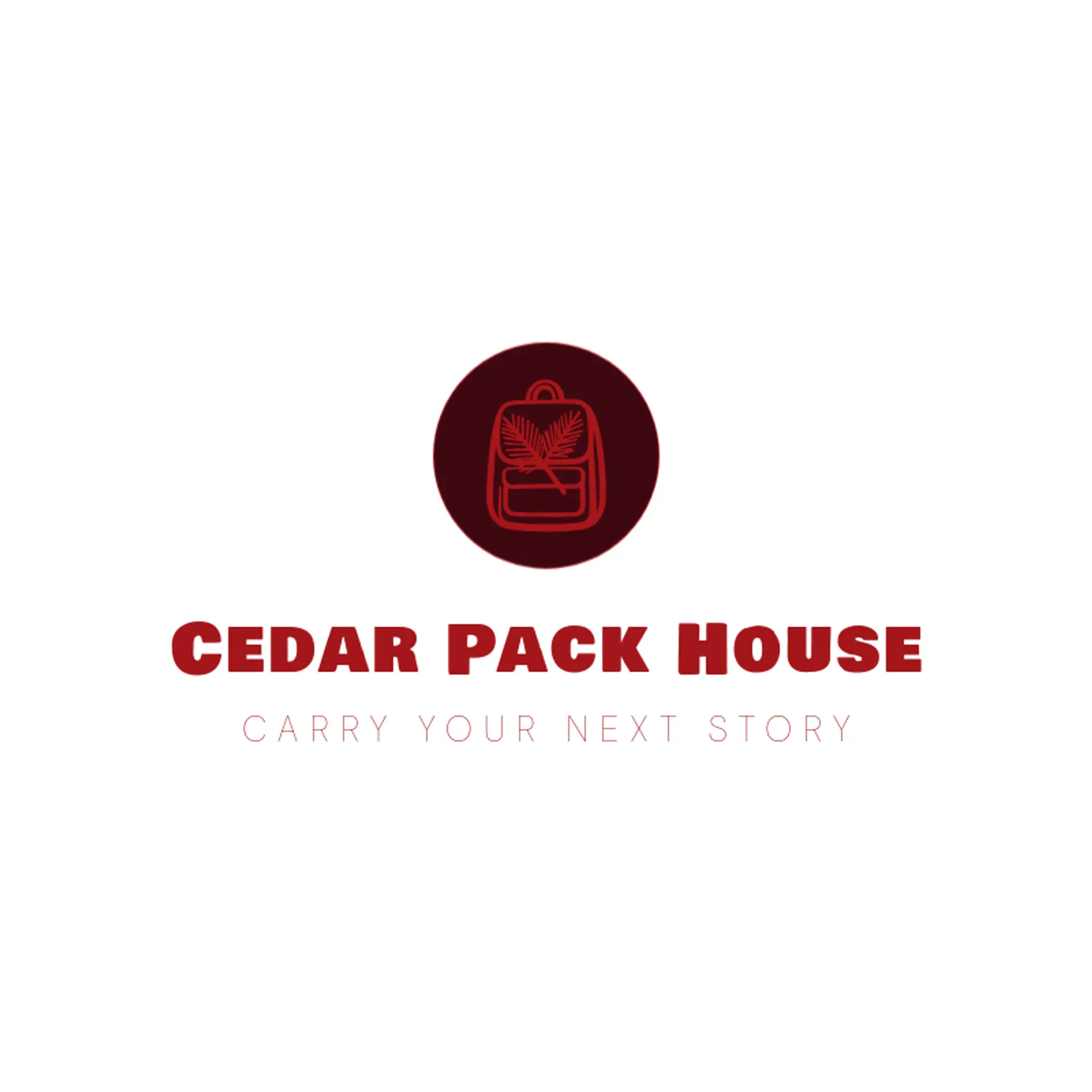 Cedar Pack House logo for bag