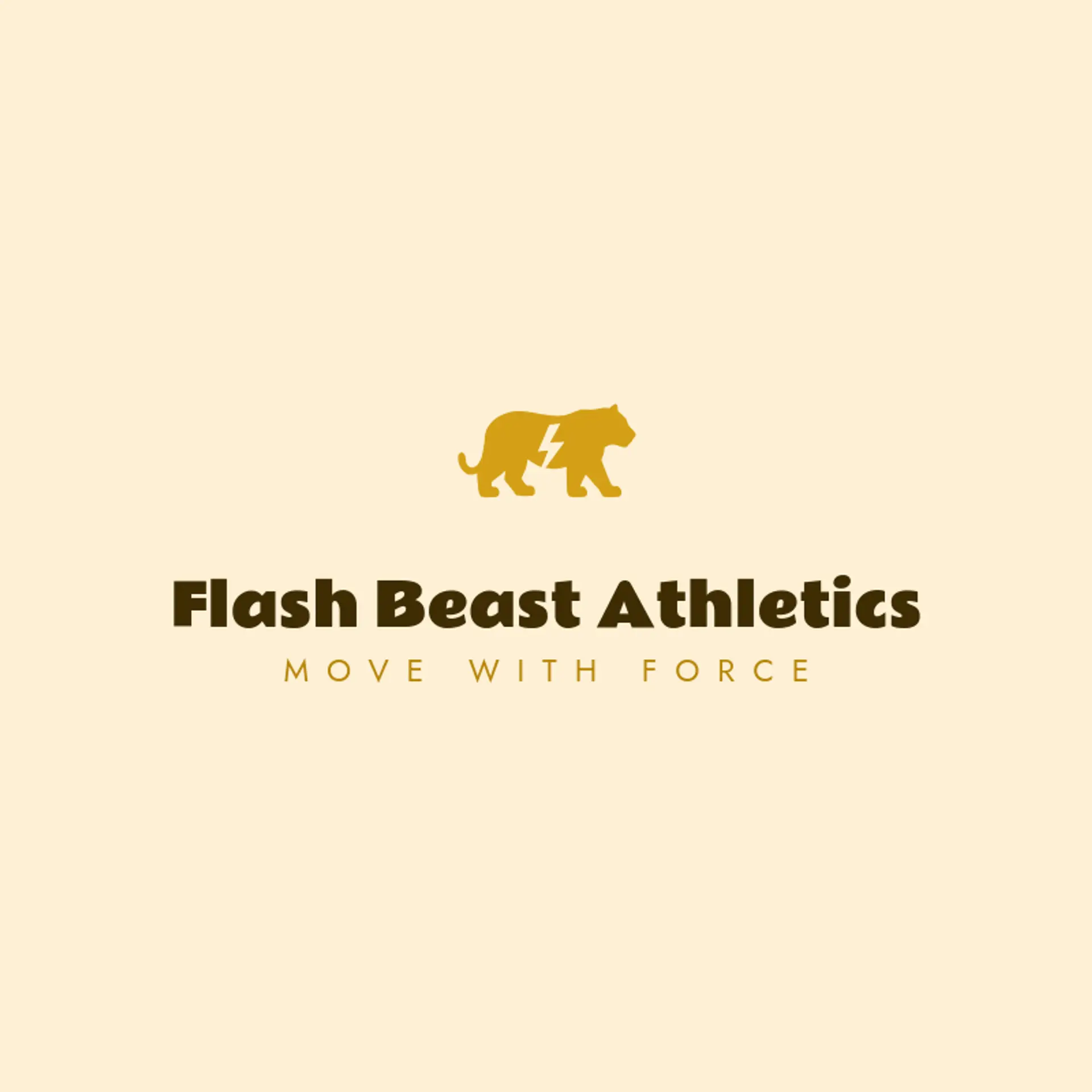 Flash Beast Athletics logo for beast