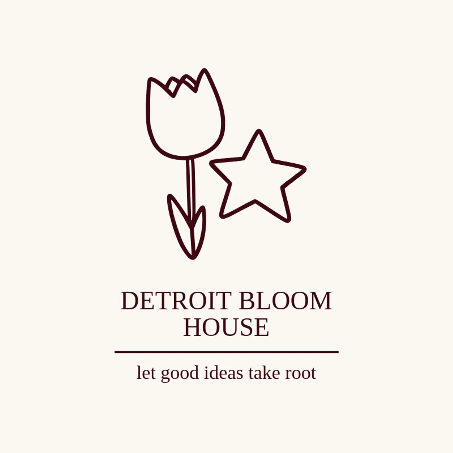 Detroit Bloom House logo for michigan