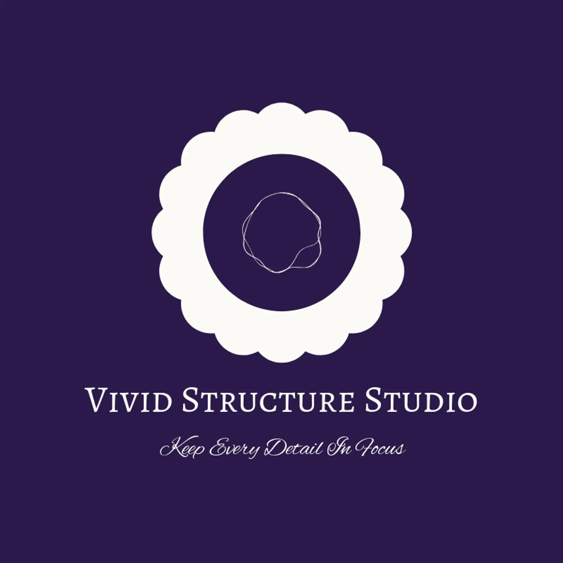 Vivid Structure Studio logo for line