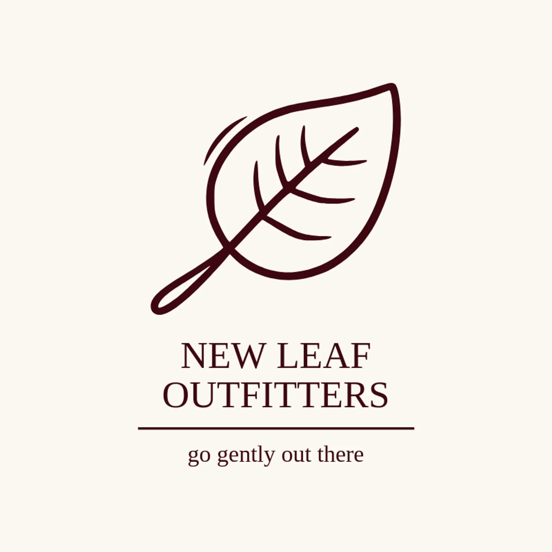 New Leaf Outfitters logo for sustainability