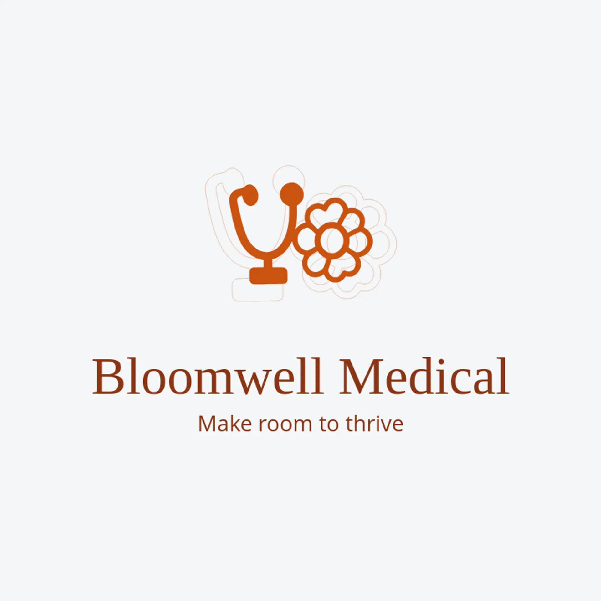 Bloomwell Medical logo for stethoscope