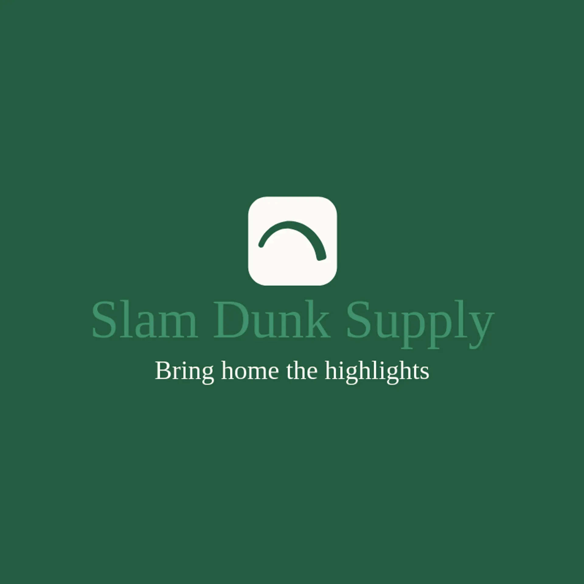 Slam Dunk Supply logo for sports card