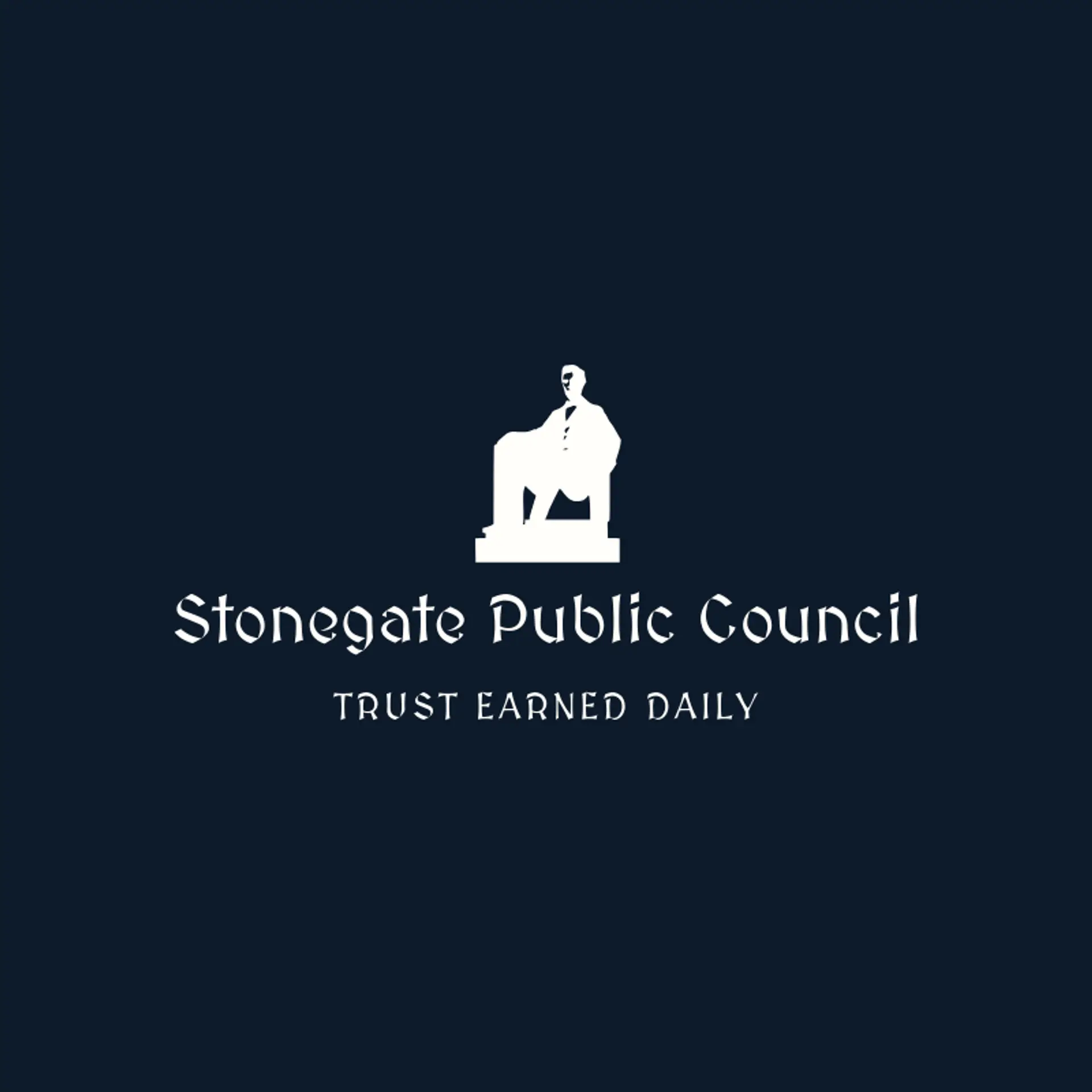 Stonegate Public Council logo for president