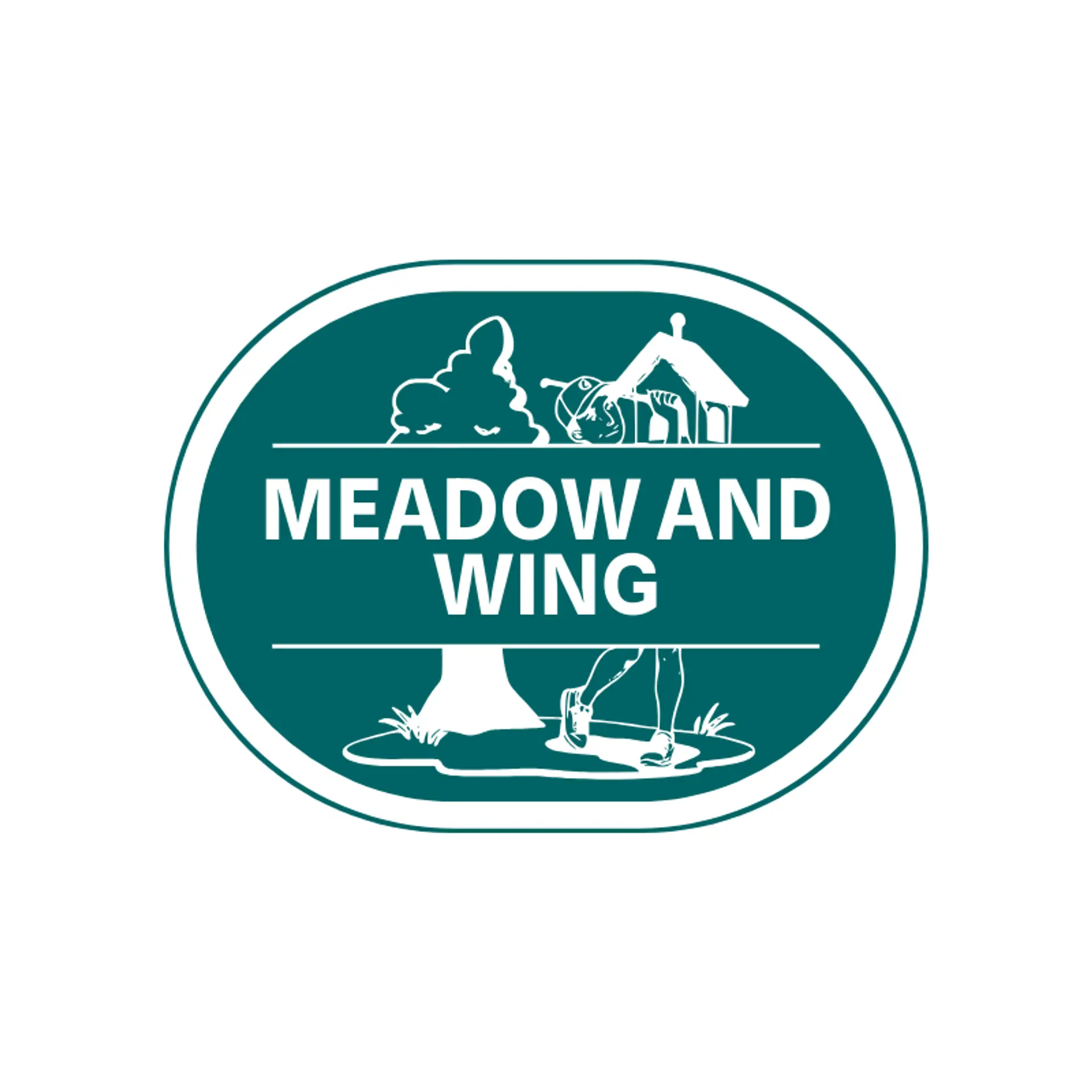 Meadow and Wing logo for birdhouse