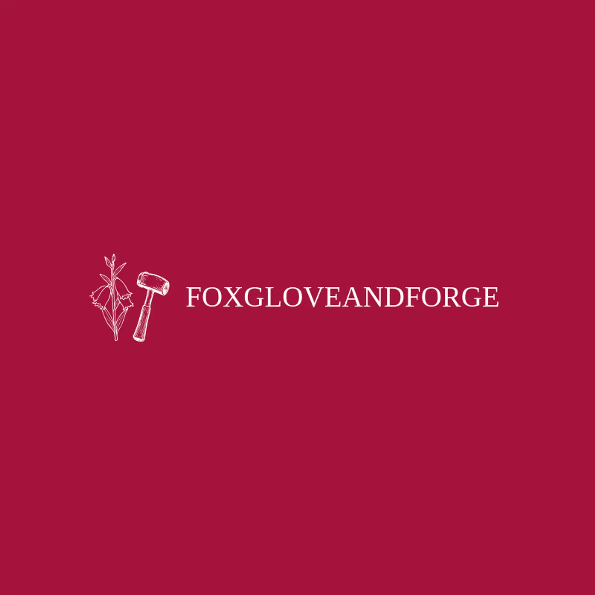 Foxglove and Forge logo for artisan