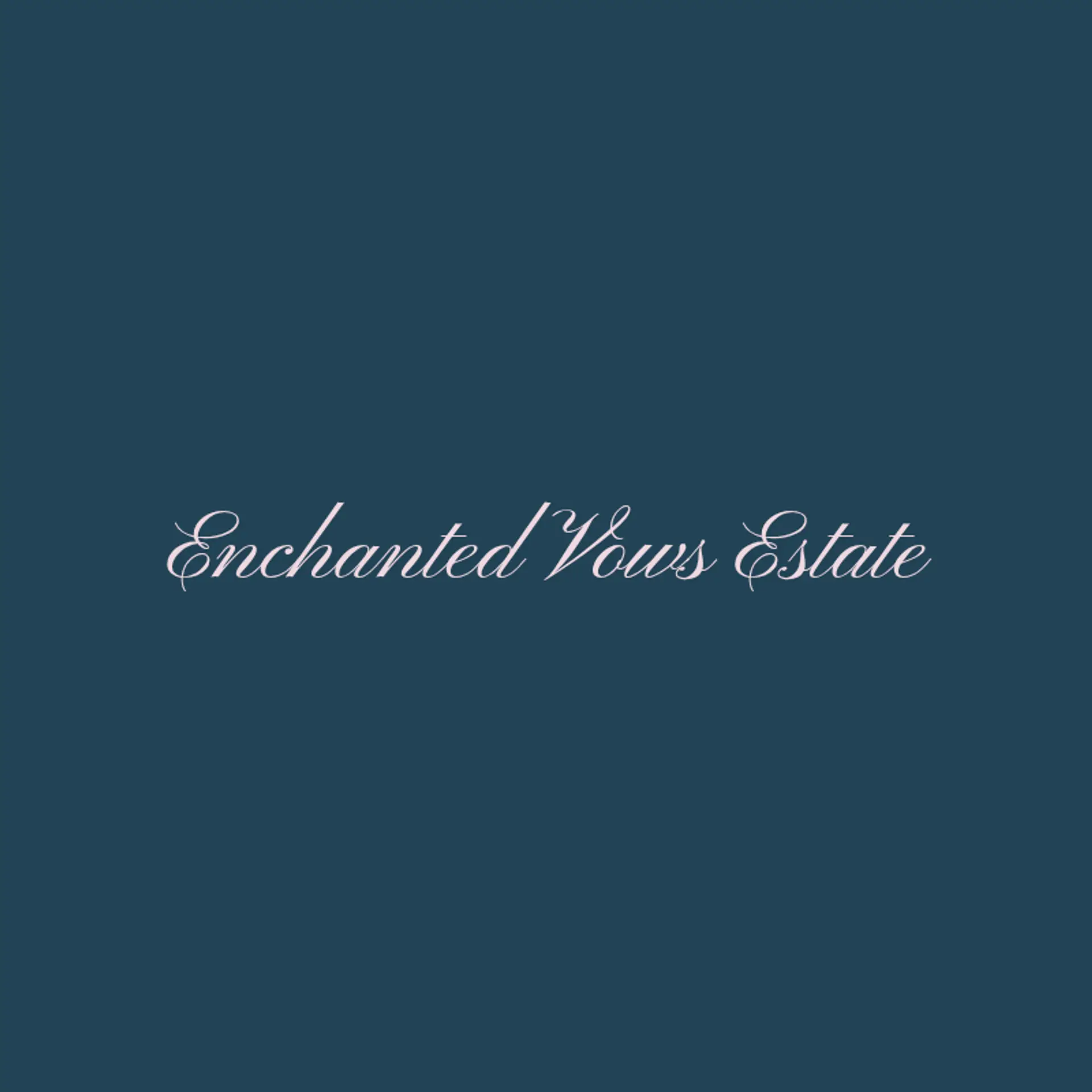 Enchanted Vows Manor logo for wedding venue